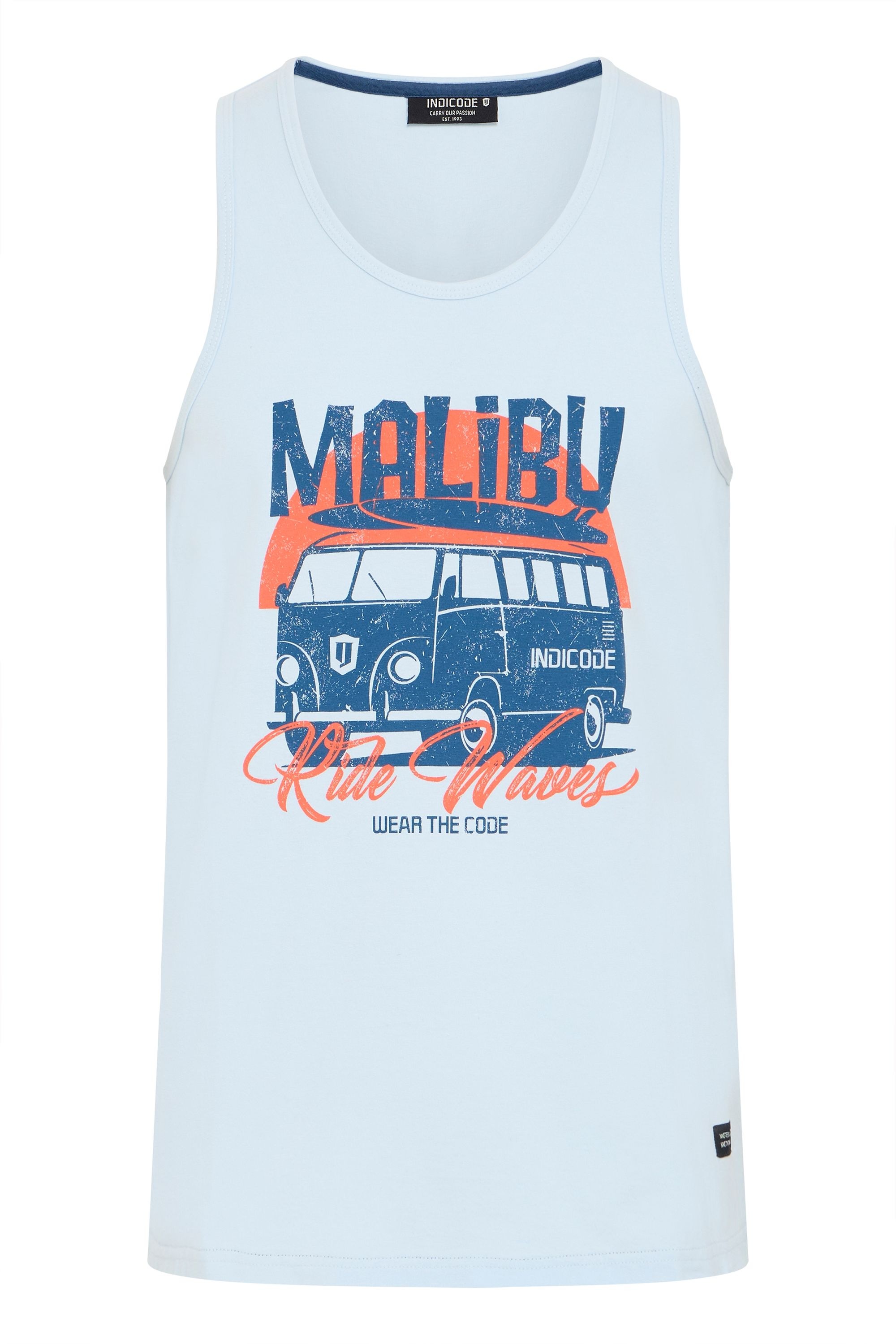 Indicode Longtop »Rundhalsshirt IDDanis«