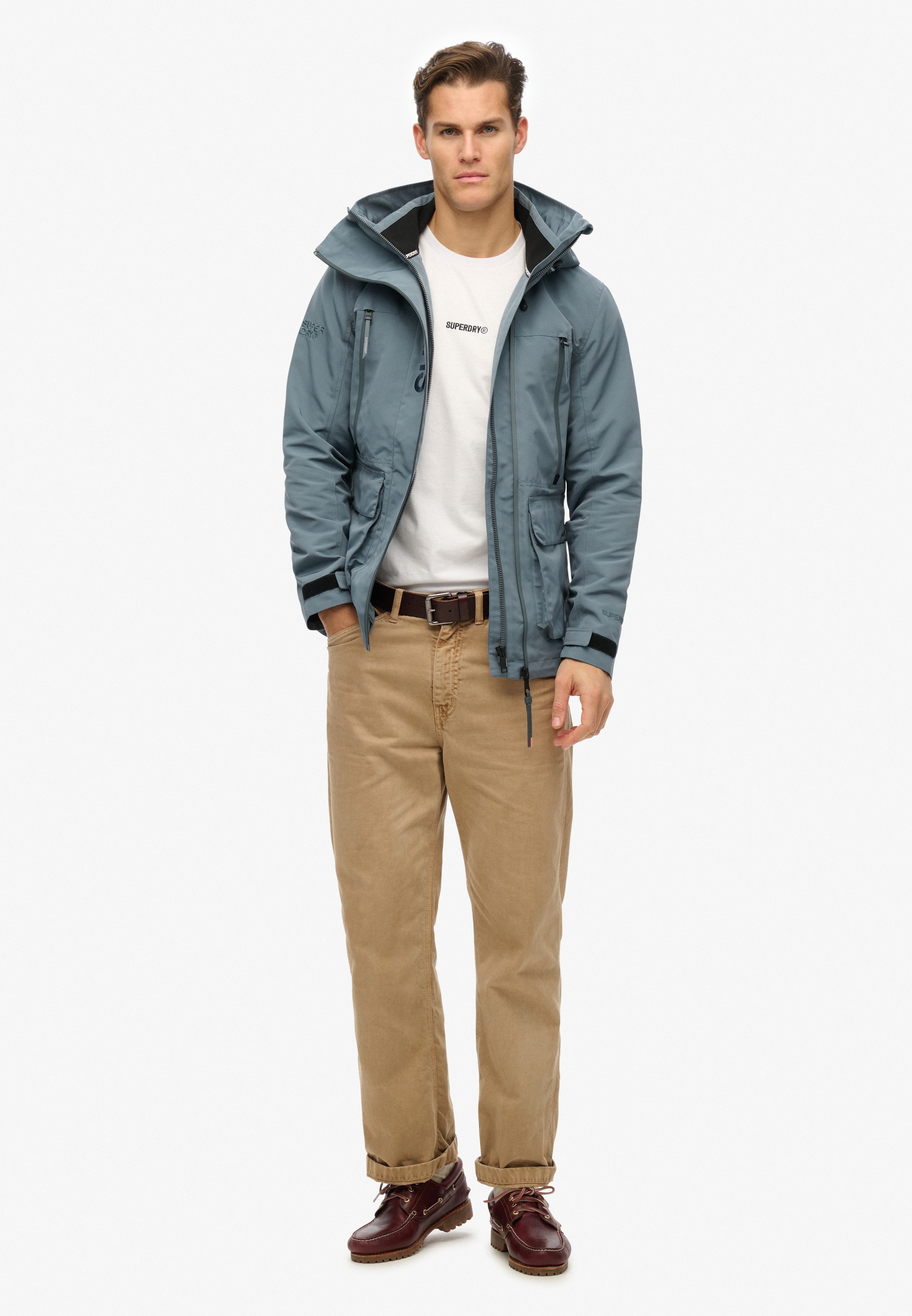 Superdry Outdoorjacke »HOOD ULTIMATE EMB WINDBREAKER«, ohne Kapuze