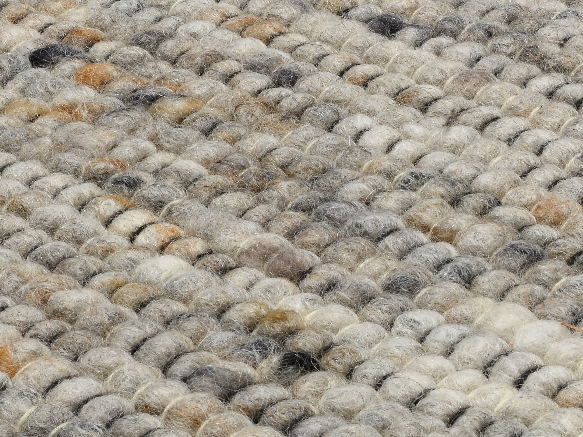 OCI DIE TEPPICHMARKE Wollteppich »ATRIUM HANDWEB« rechteckig 12 mm Höhe 70% Wolle, handgewebt, Naturfasern, Wendeteppich, Wohnzimmer