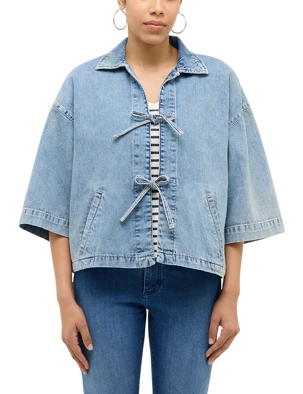 MUSTANG Outdoorjacke »Damen Style Zoe Kimono Jacket«