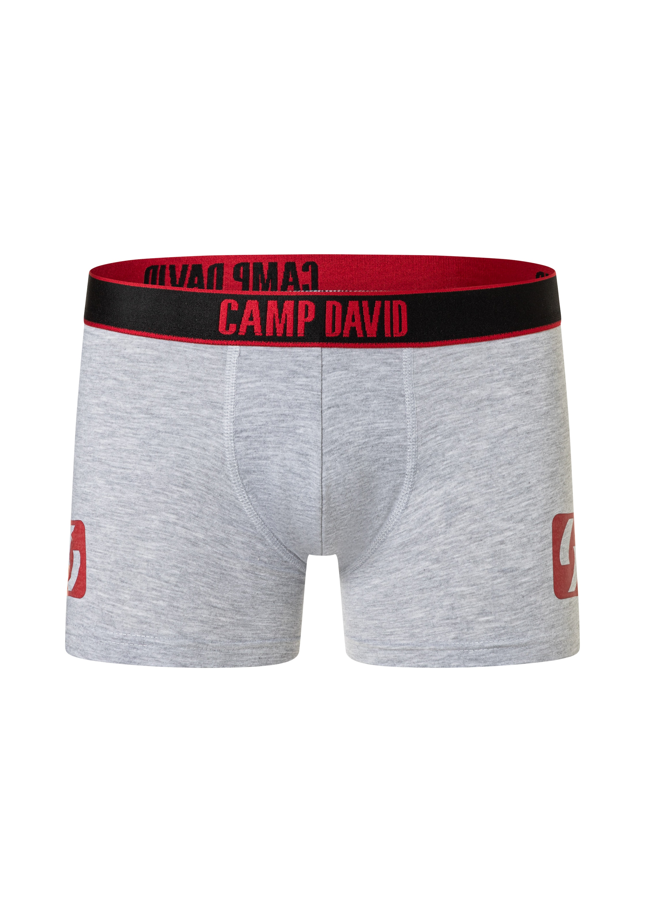 CAMP DAVID Boxershorts »casual« 2 Paar,  mit elastischem Bund