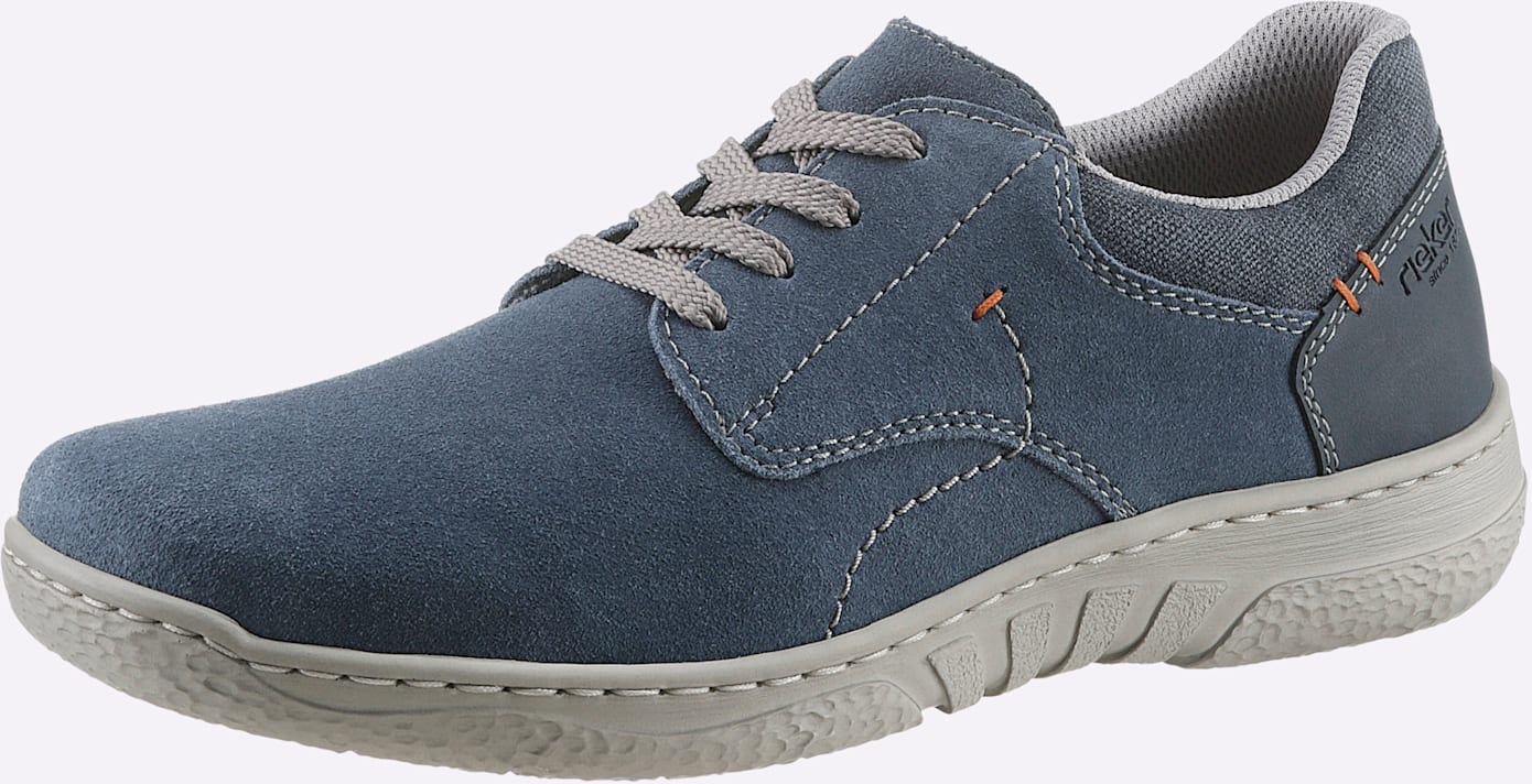 Rieker Herren Schnürschuh in blau, Größe 41