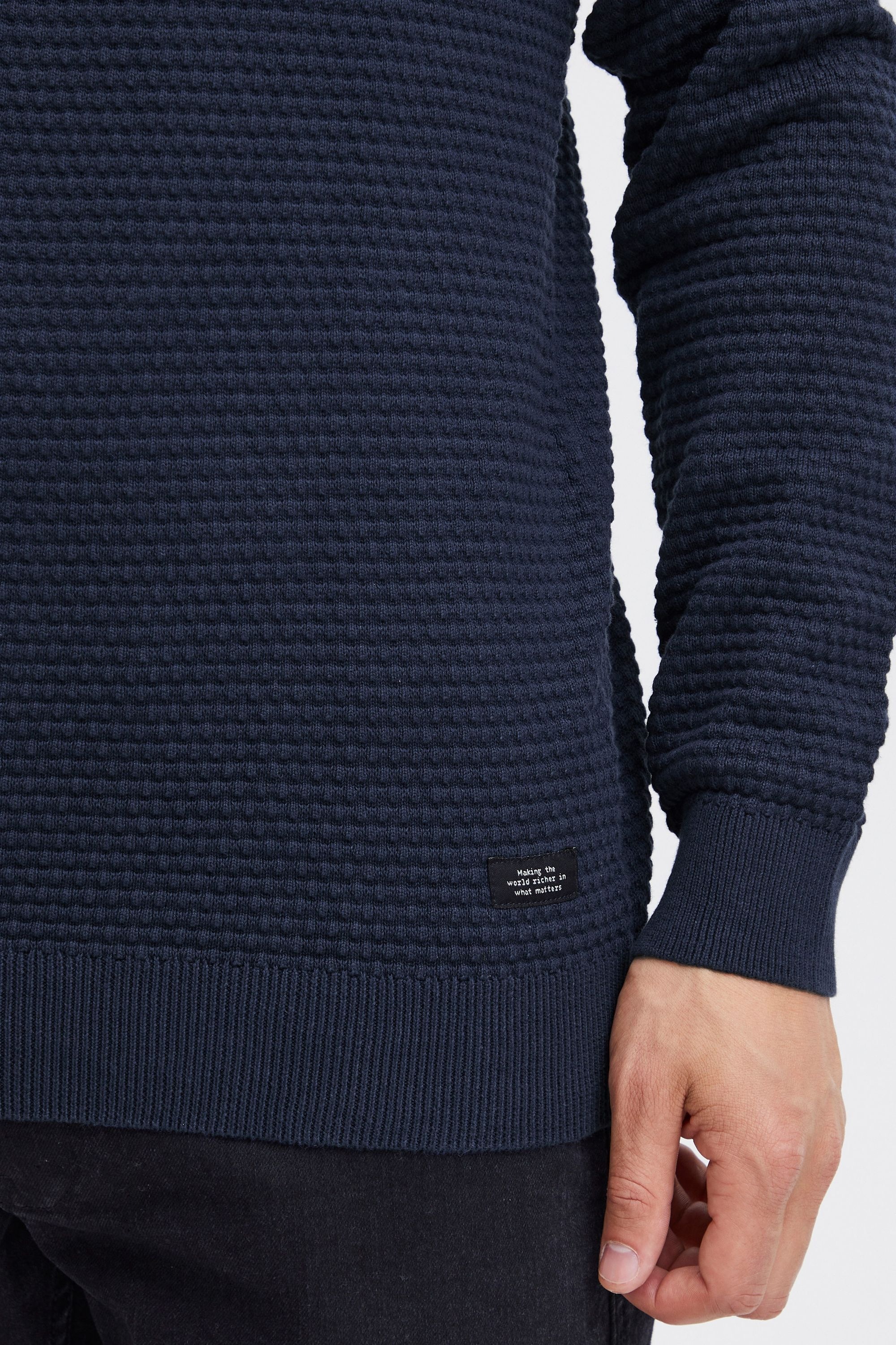 Blend Strickfleece-Pullover »Strickpullover BHZap«