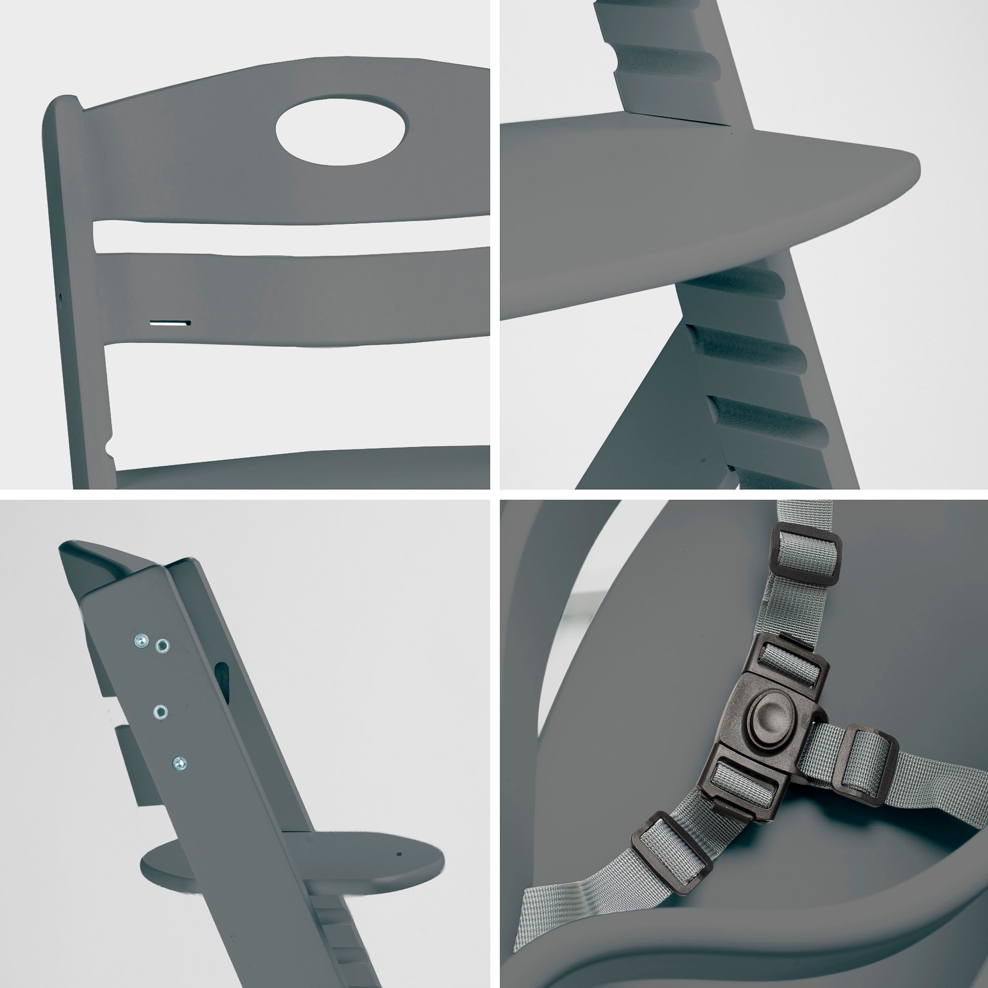 BabyGo Hochstuhl »Family, grey« ()