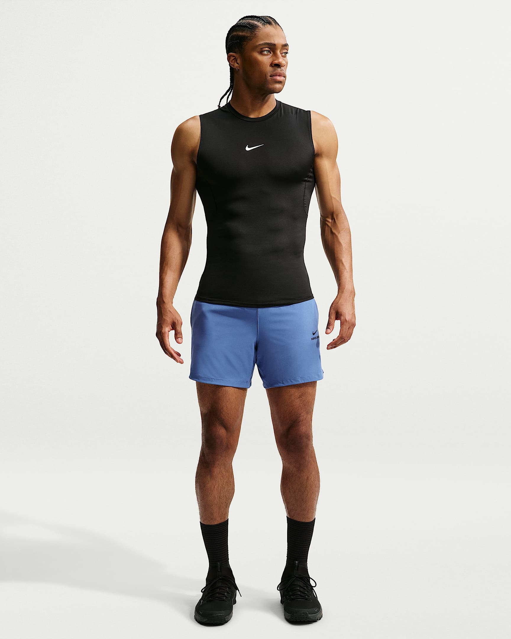 Nike Shorts »Nike Pro Training Men's Dri-FIT 6" Shorts«  für Fitness, mit Reißverschlusstaschen, 6-Zoll-Länge