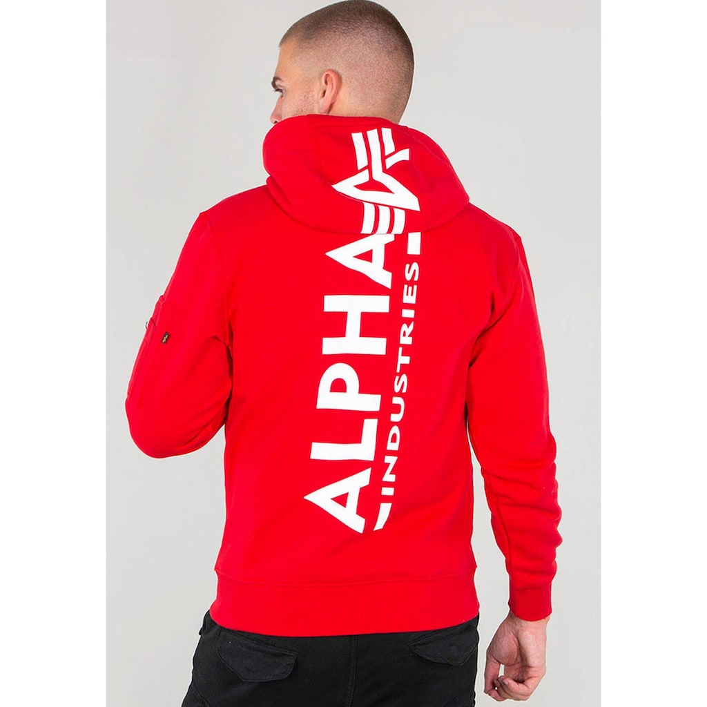 Alpha Industries Kapuzensweatshirt »BACK PRINT HOODY«