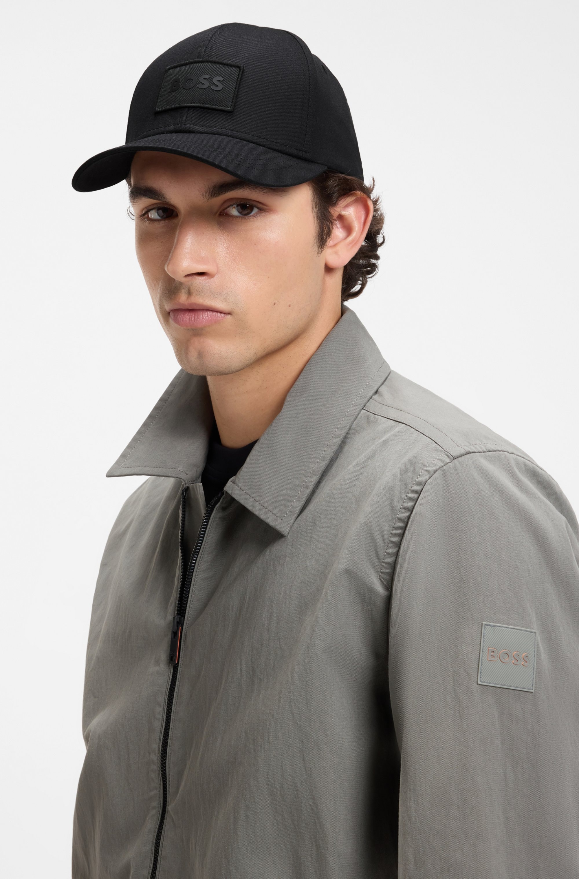 BOSS Baseball Cap »Zed-SL« aus Baumwoll-Twill