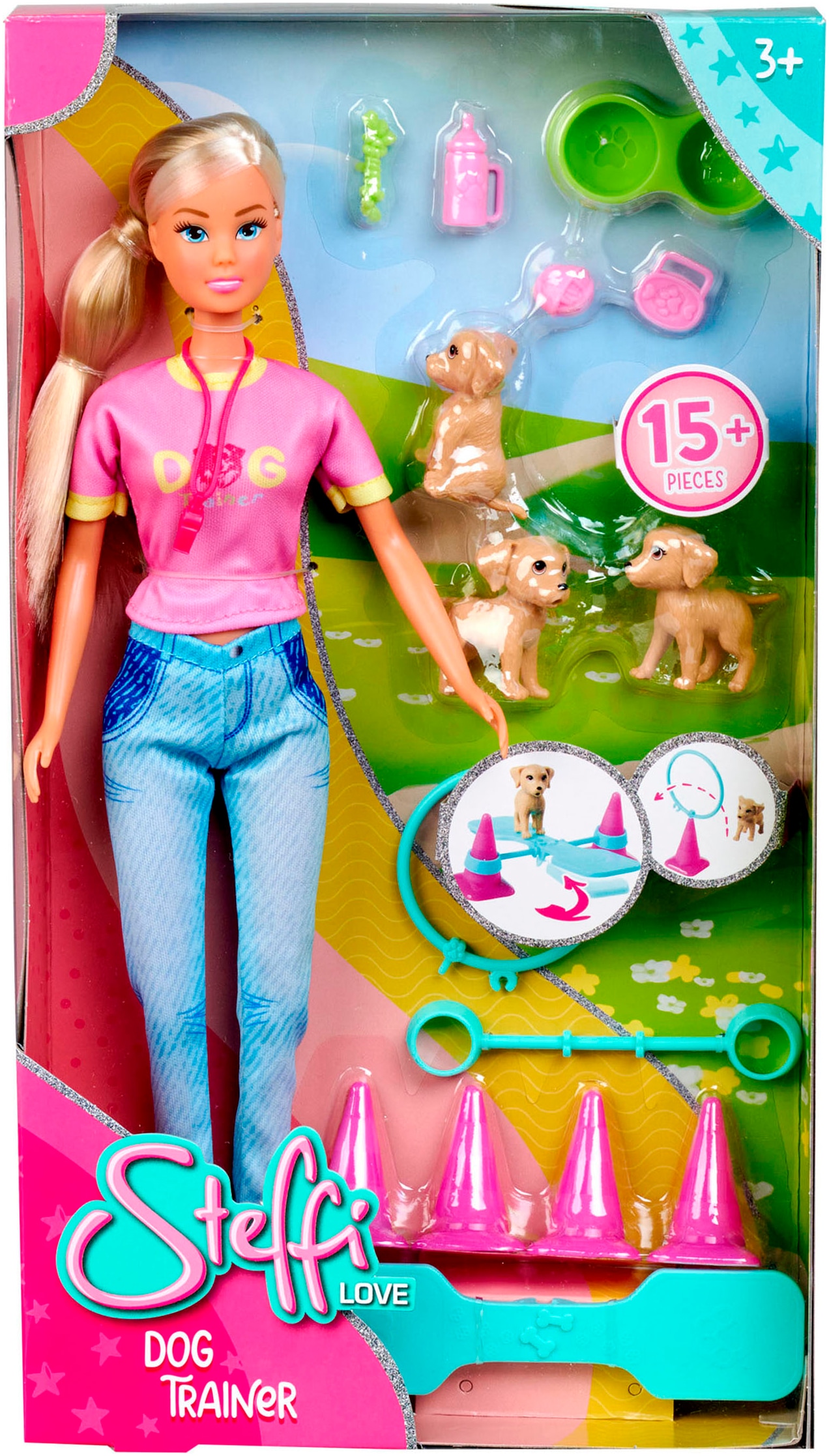SIMBA Anziehpuppe »Steffi Love, Dog Trainer«