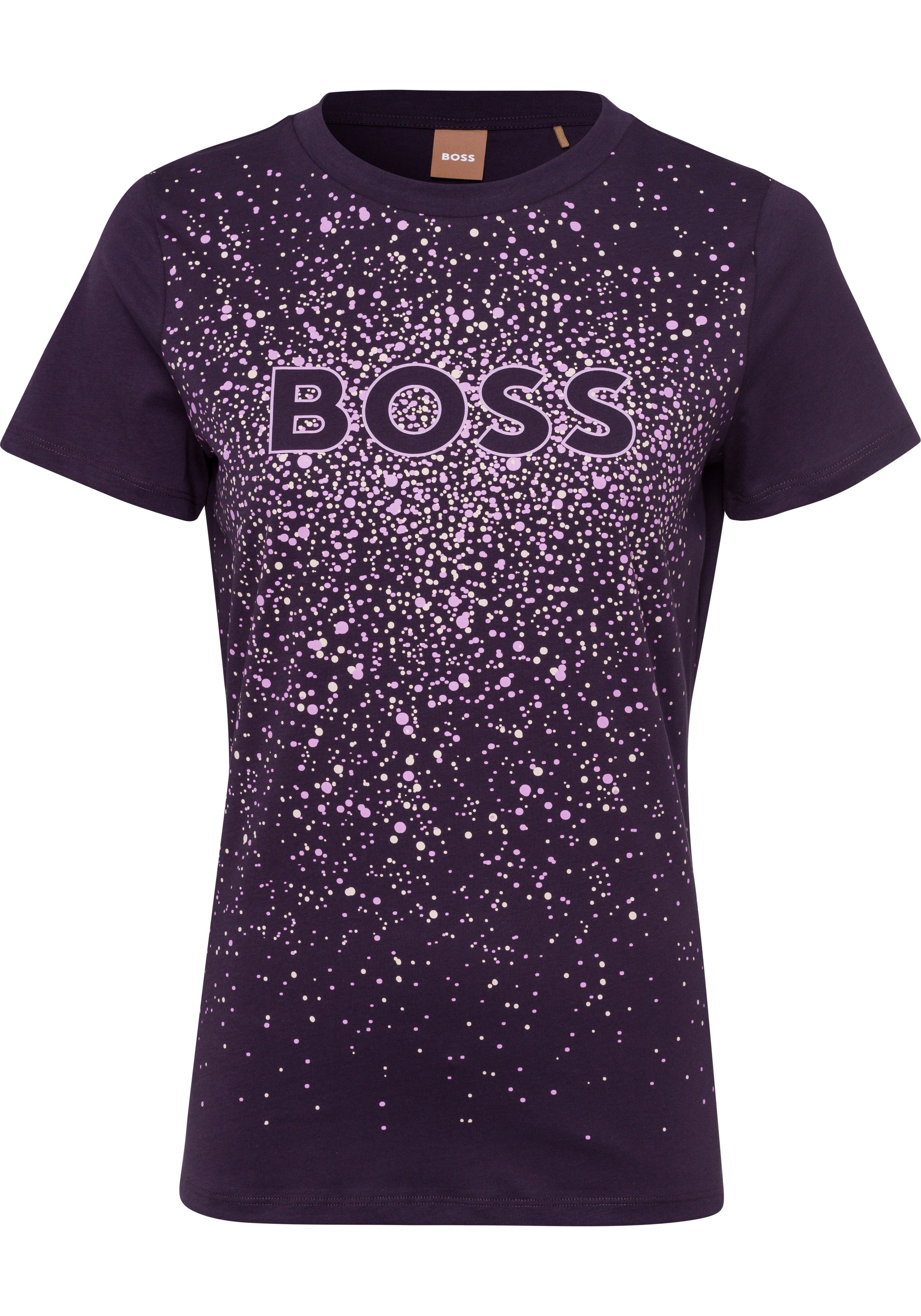 BOSS ORANGE Print-Shirt »C_Elogo_15 10228667 01«, mit gummiertem Frontprint kaufen