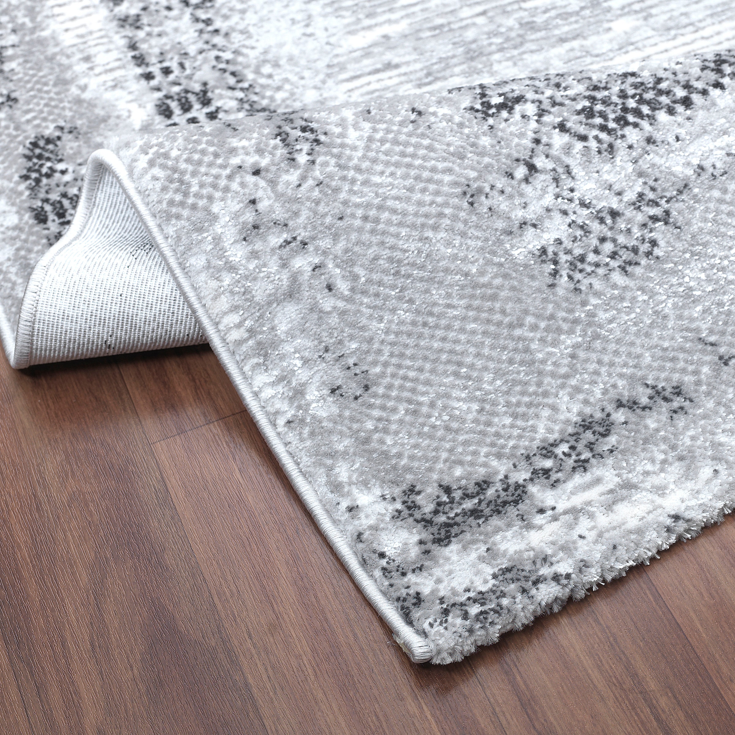 Sanat Teppich »Harmony 3215, auch als Läufer«, rechteckig, 12 mm Höhe, weicher Kurzflorteppich, meliert, Wohnzimmer, Schlafzimmer