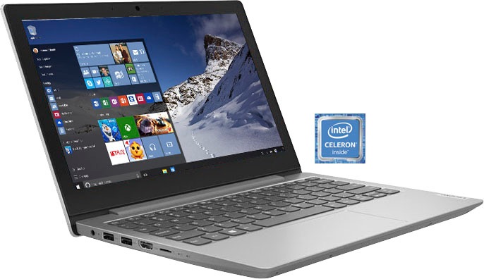 Lenovo Notebook »IdeaPad 1 11IGL05«, (29,46 cm/11,6 Zoll), Intel, Celeron, UHD Graphics 600, 128 GB SSD, Kostenloses Upgrade auf Windows 11, sobald verfügbar
