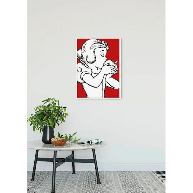 Komar Poster »Snow White Apple Bite - red«, Disney, (Packung, 1 St., Anzahl  Teile 1), Kinderzimmer, Schlafzimmer, Wohnzimmer kaufen bei OTTO