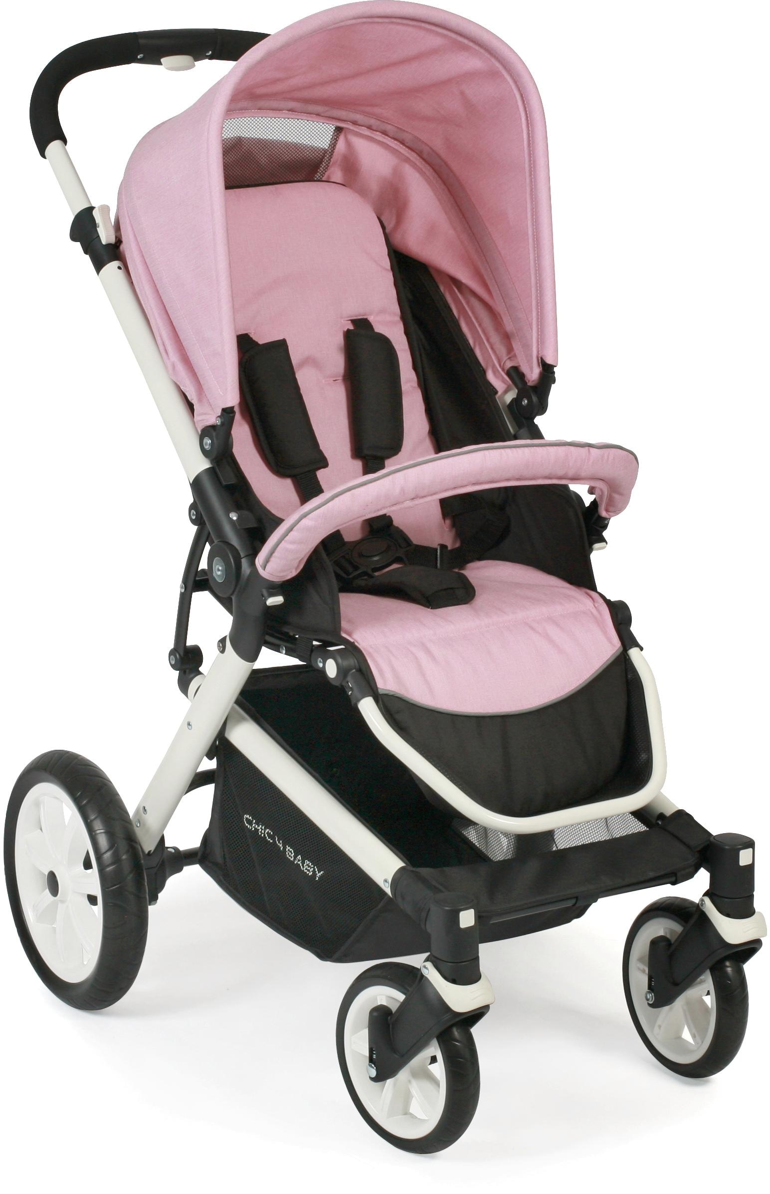 Rosa Sportkinderwagen