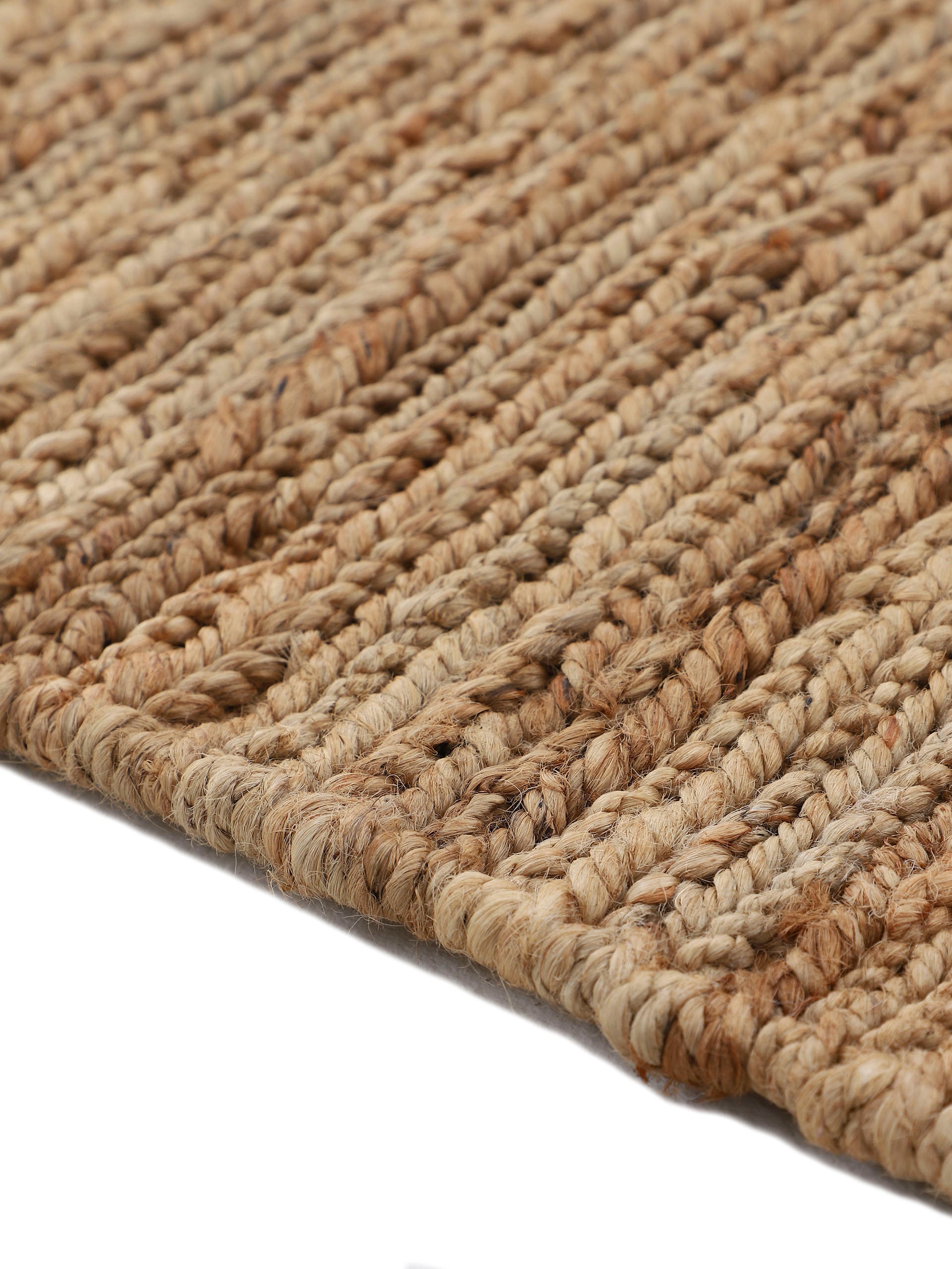 carpetfine Läufer »Nala Juteteppich Naturfaser«, rechteckig, 9 mm Höhe, wendbar, aus 100% Jute, in vielen Größen und Formen, quadratisch, rund