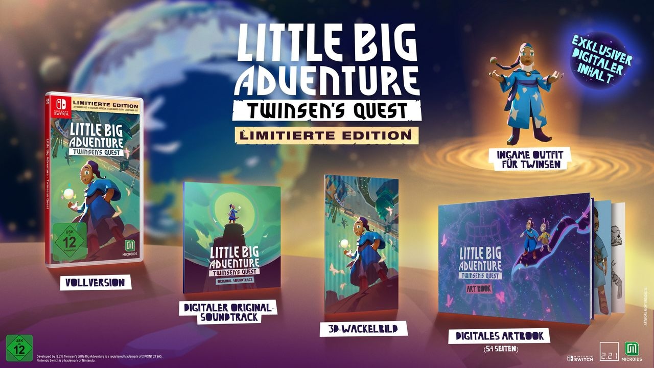 Astragon Spielesoftware »Little Big Adventure - Twinsen's Quest - Limited Edition«, Nintendo Switch