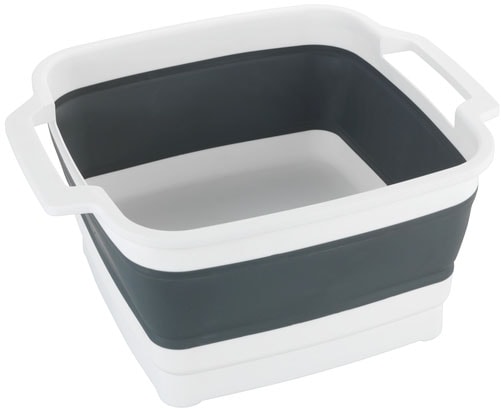 WENKO Waschschüssel »Sira«, faltbare Schüssel mit Henkeln, 8 Liter,  integriertem Ablaufstopfen im OTTO Online Shop