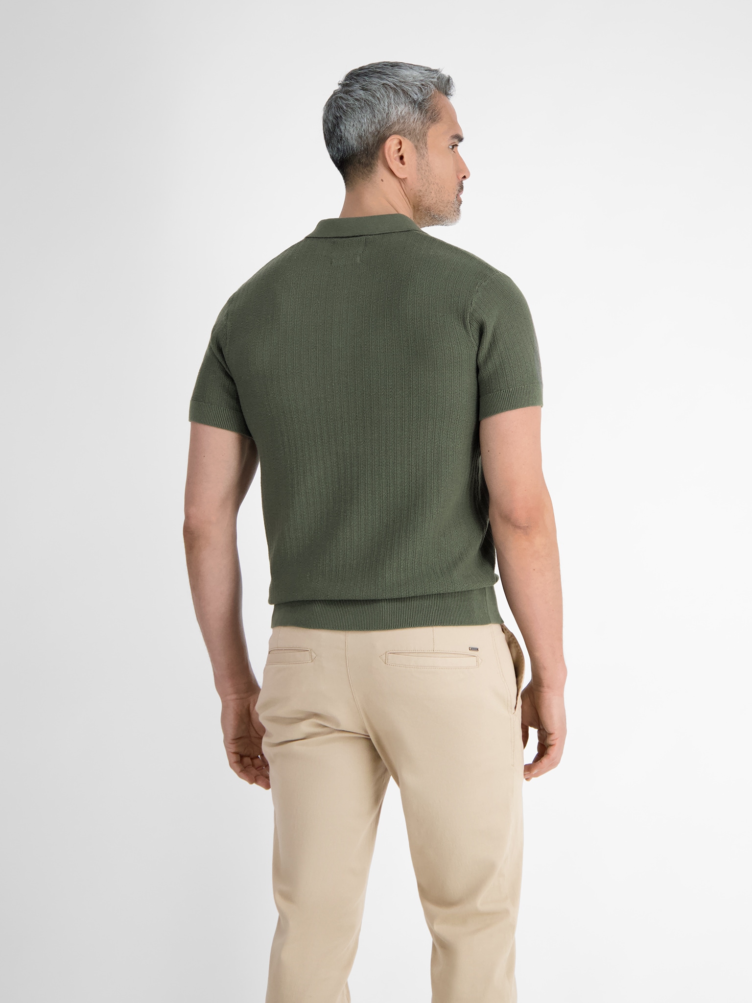 LERROS Poloshirt, in Feinstrickqualität