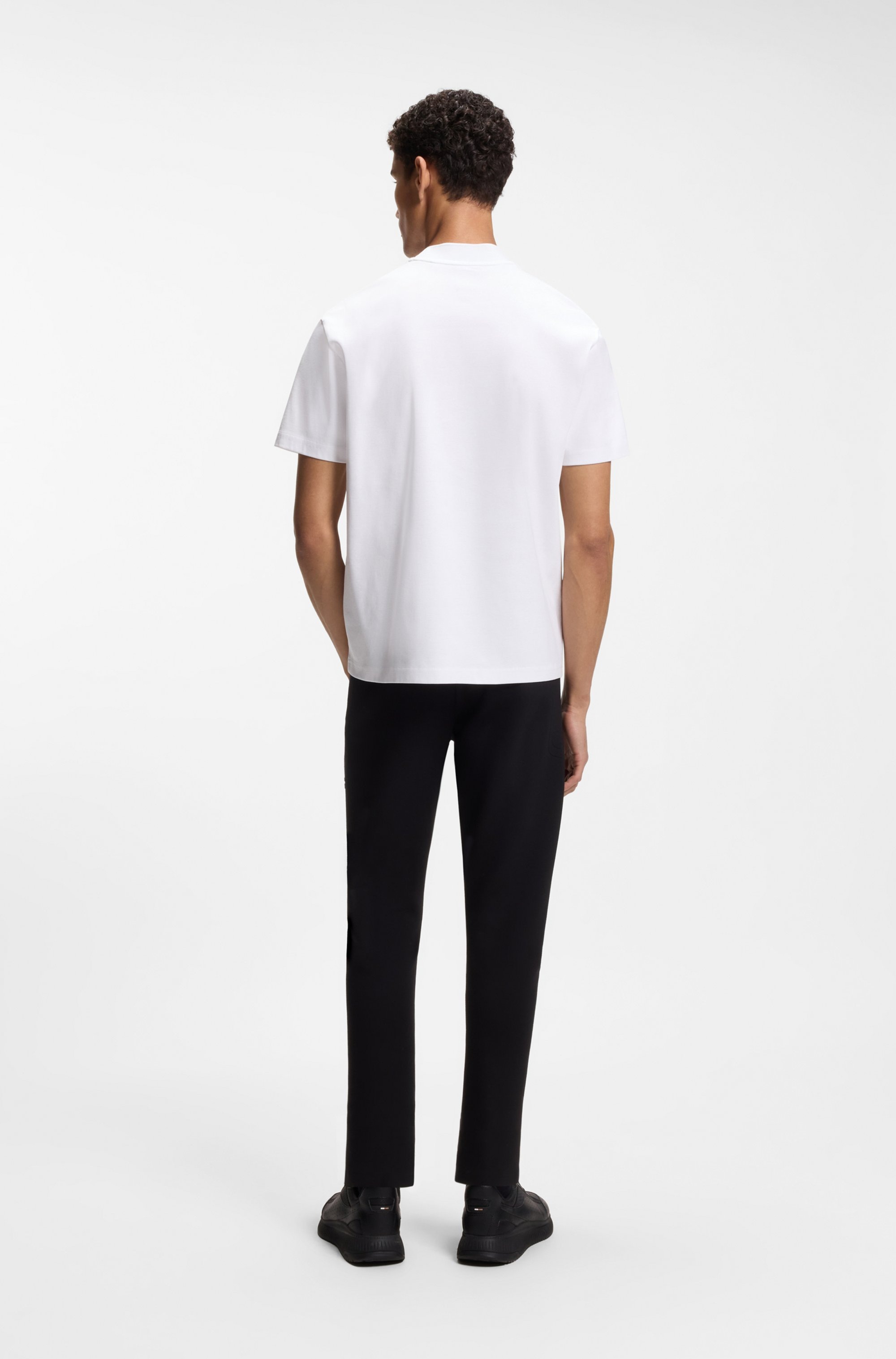 BOSS GREEN Stehkragenshirt »Porsche Spirit 70 Capsule Collection« Premium Herrenmode Limited