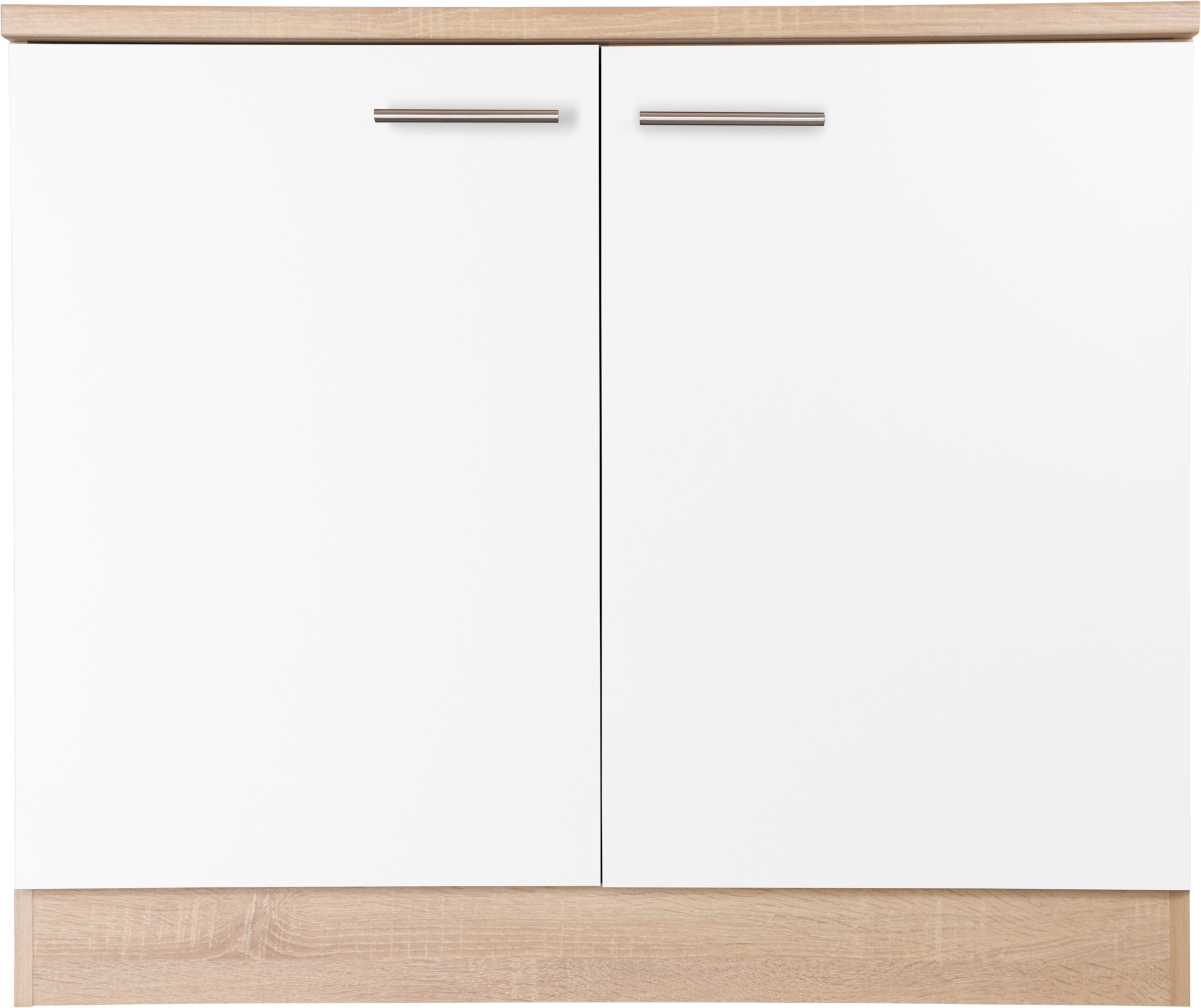 RESPEKTA Spülenschrank »Merle« Breite 100 cm, Soft-Close, Griffe aus Metall, 85 cm Arbeitshöhe