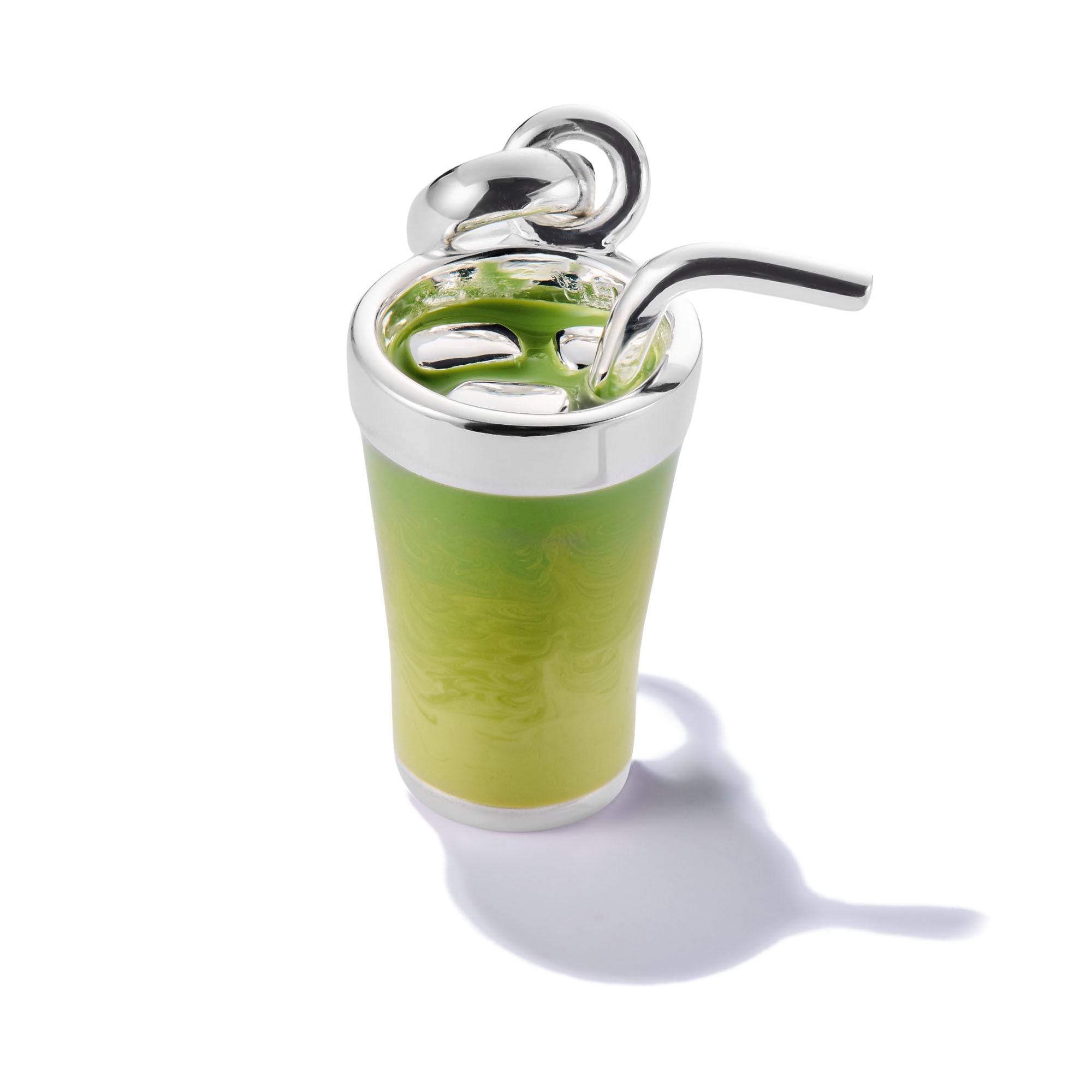 THOMAS SABO Charm-Einhänger »Charm Matcha Latte-Design - Connect«
