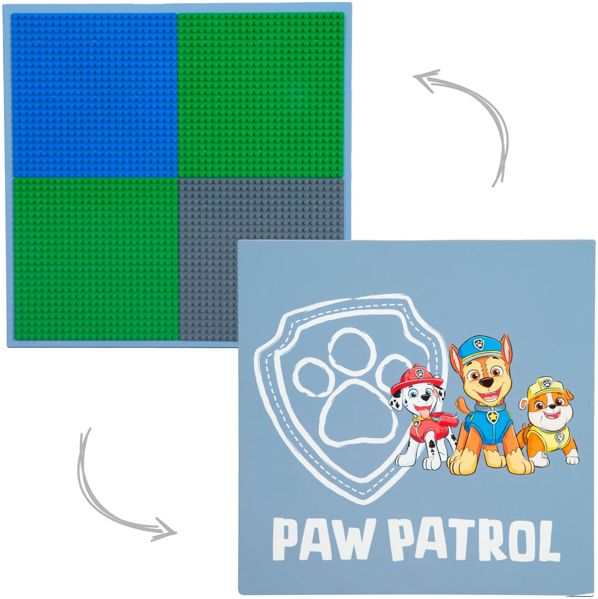 roba® Kindersitzgruppe »Paw Patrol«, (Set), mit Tisch und Sitzhocker