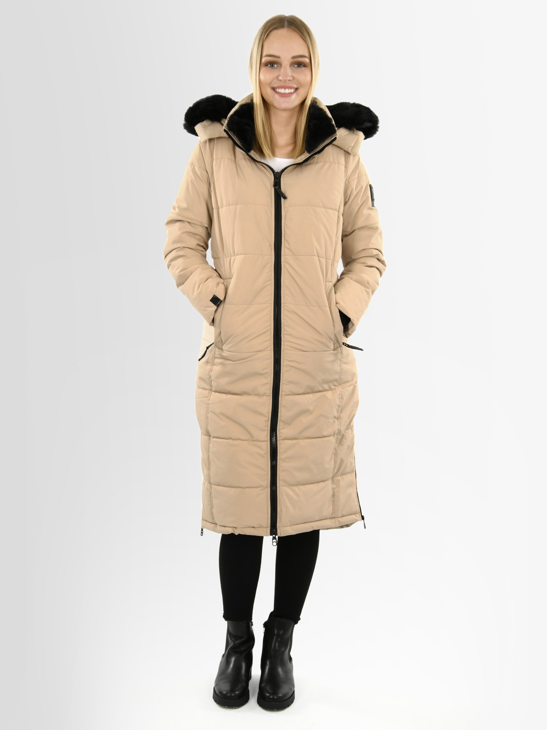 Navahoo Winterjacke »Navahoo Knuddelfee Damen Parka B990«