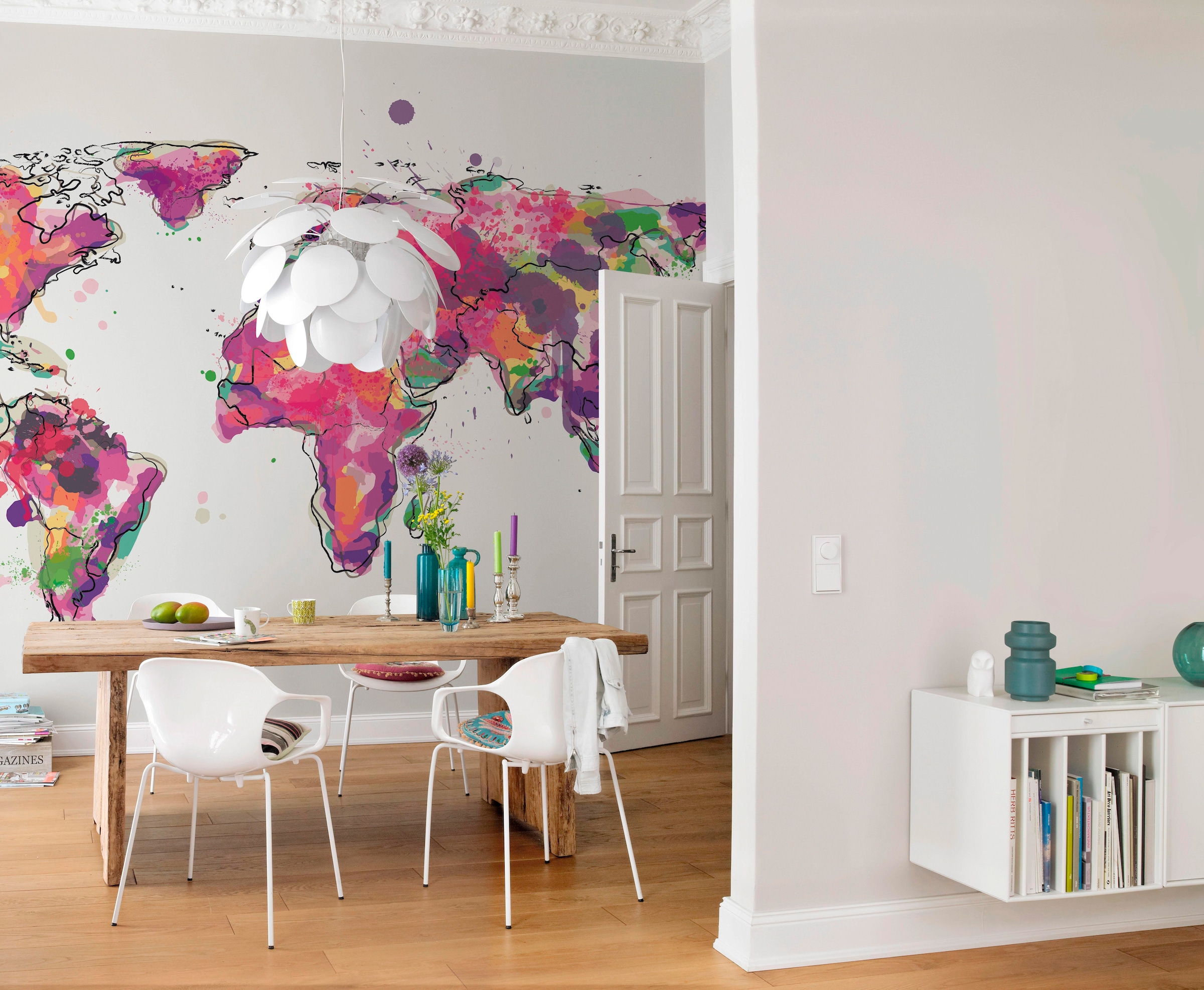 Rasch Fototapete »Young Artists« gemustert glatt