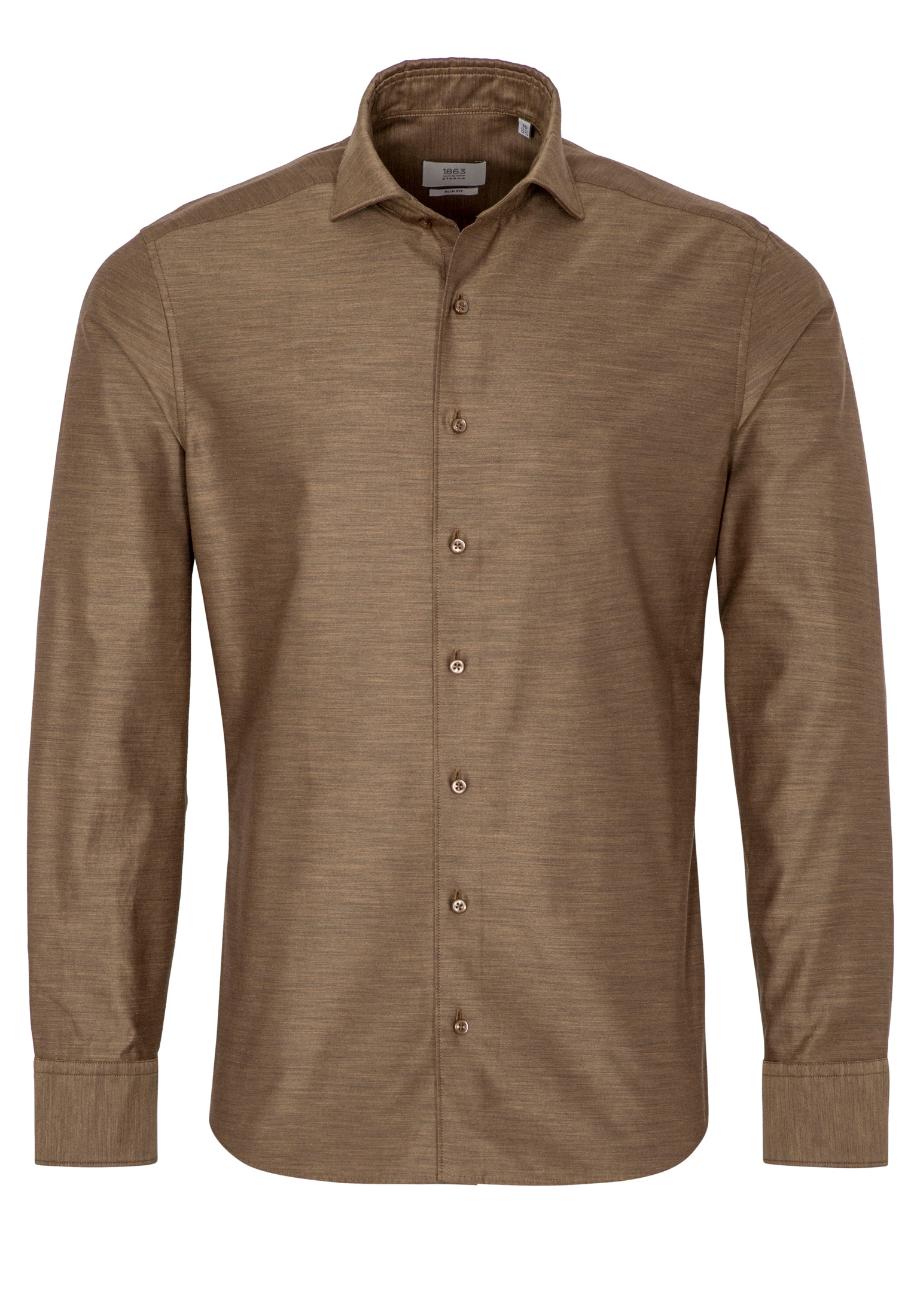Eterna Langarmhemd »SLIM FIT«, EASY IRON (bügelleicht)