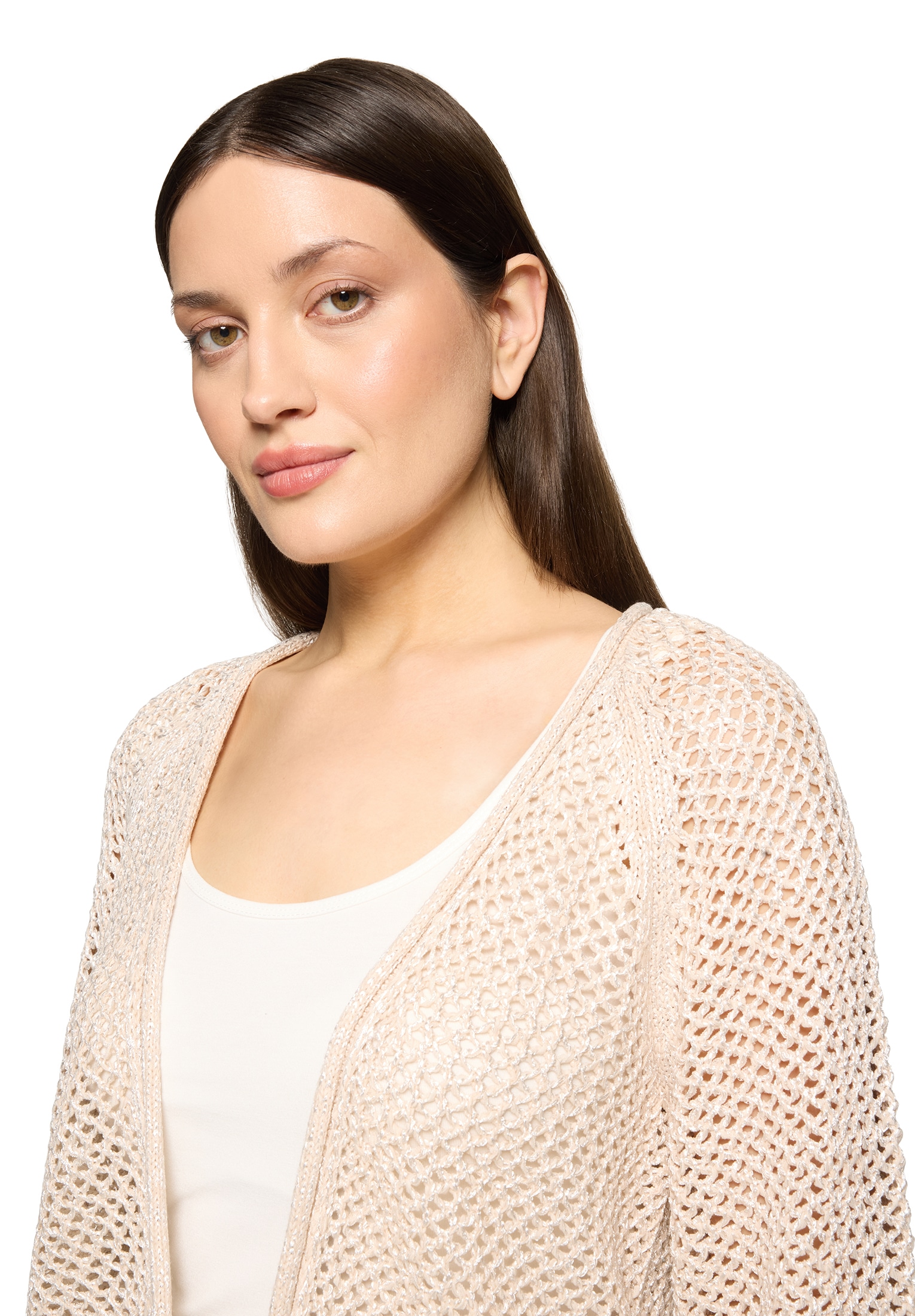 Cartoon Cardigan »Strick-Cardigan mit Glanzeffekt«