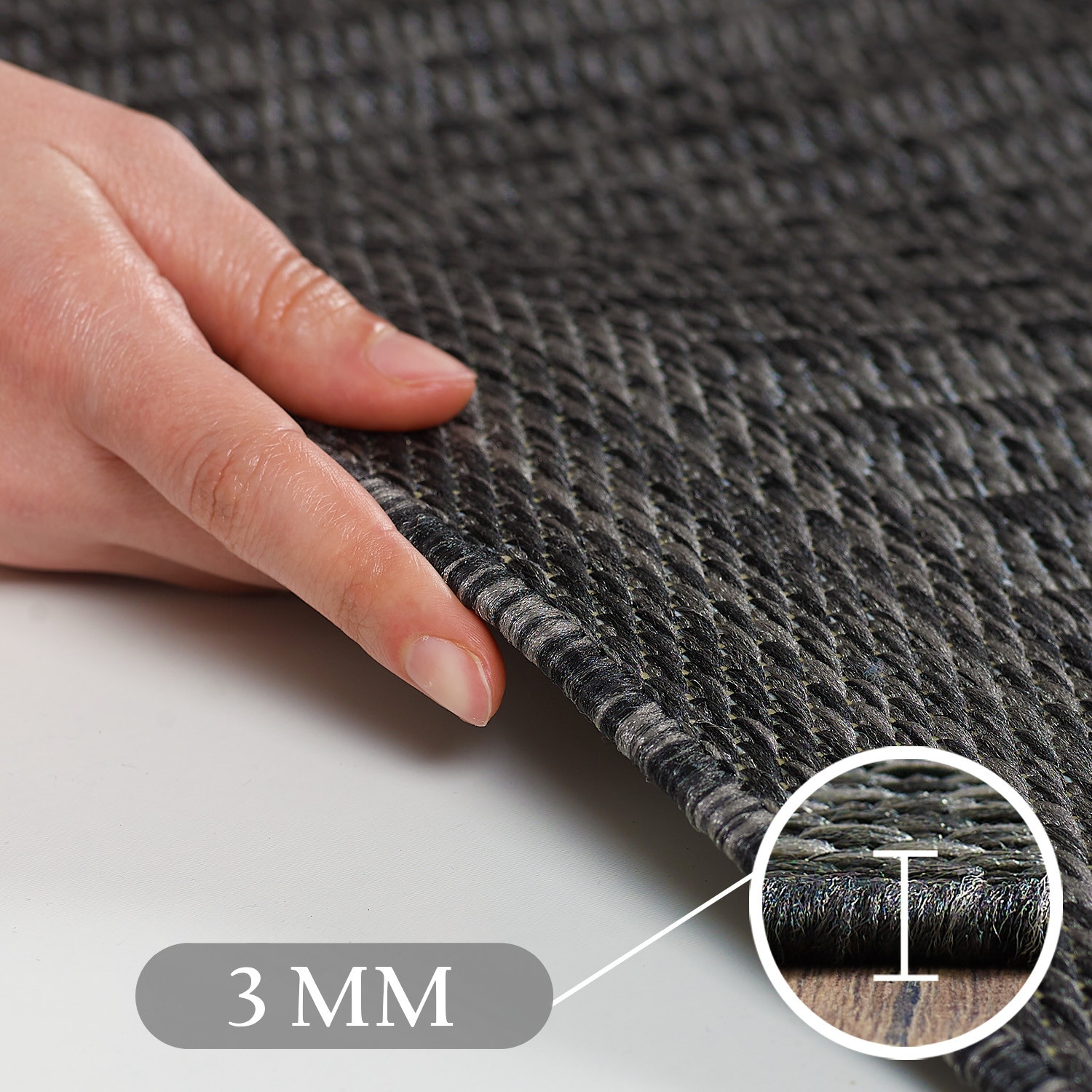 Ayyildiz Teppiche Outdoorteppich »GIZA 1410«, rechteckig, 3 mm Höhe, Läufer, In- und Outdoor, Wetterfest, Wasserabweisend, robust