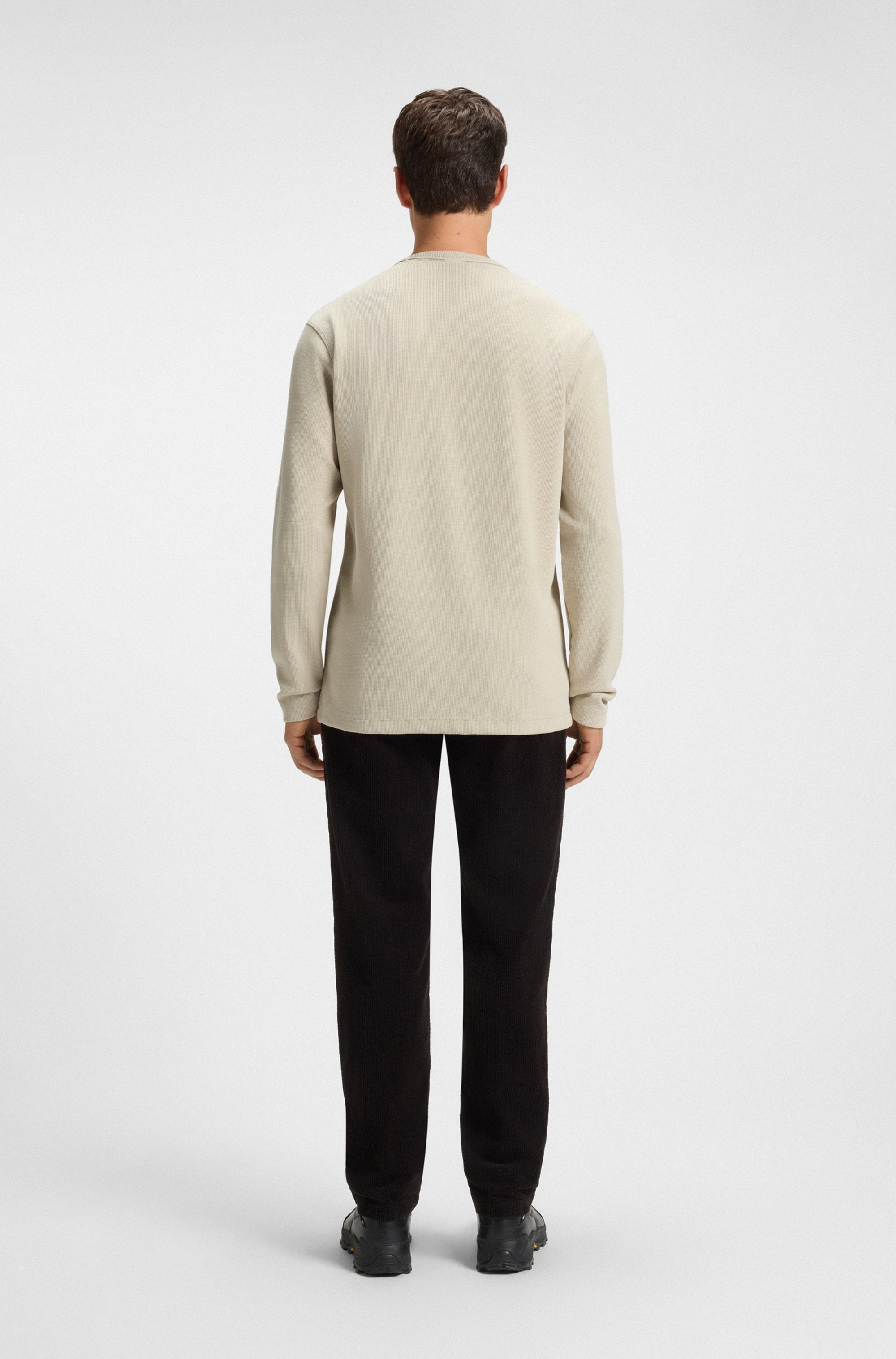BOSS ORANGE Langarmshirt »Tempesto«, mit BOSS-Stickerei