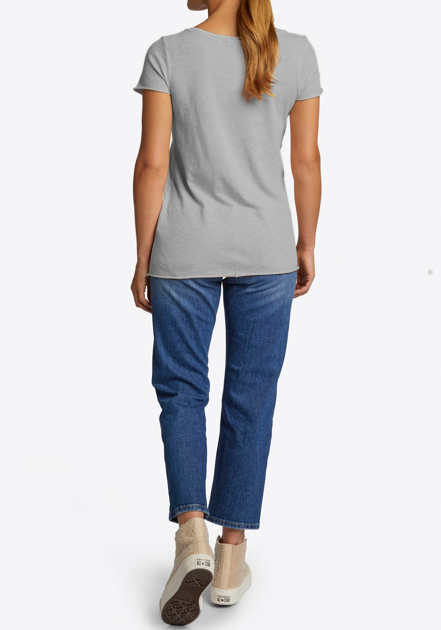 RICHROYAL T-Shirt, in femininer Basic-Form