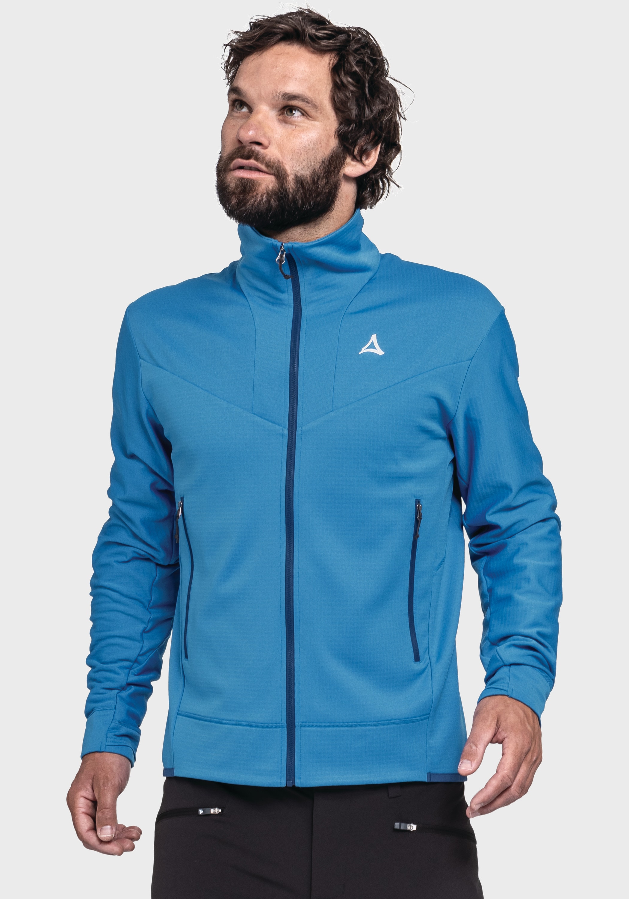 Schöffel Fleecejacke »Mountain Fleece Jkt Style Blaueis MNS«, ohne Kapuze