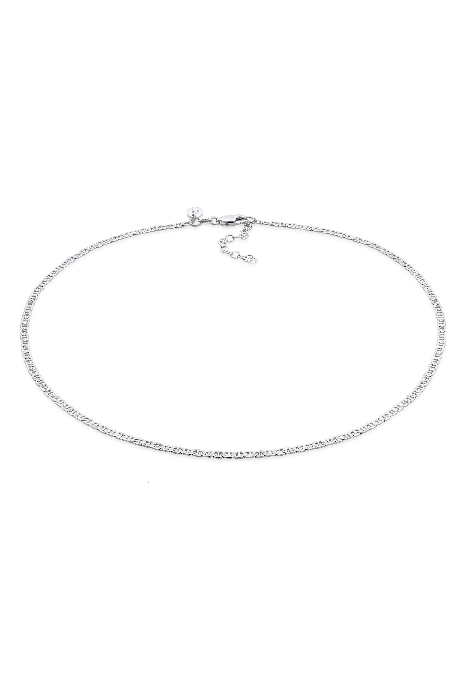 Elli Premium Choker »Halskette Choker Stäbchen-Panzerkette Basic 925 Silber«