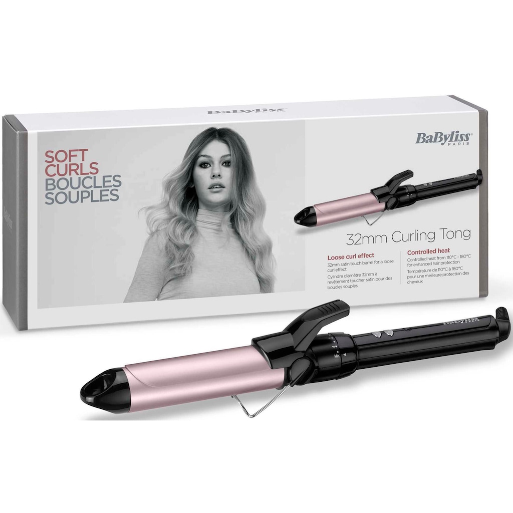 BaByliss Lockenstab »C332E«, Sublim'touch-Beschichtung, 32mm mit Klammer