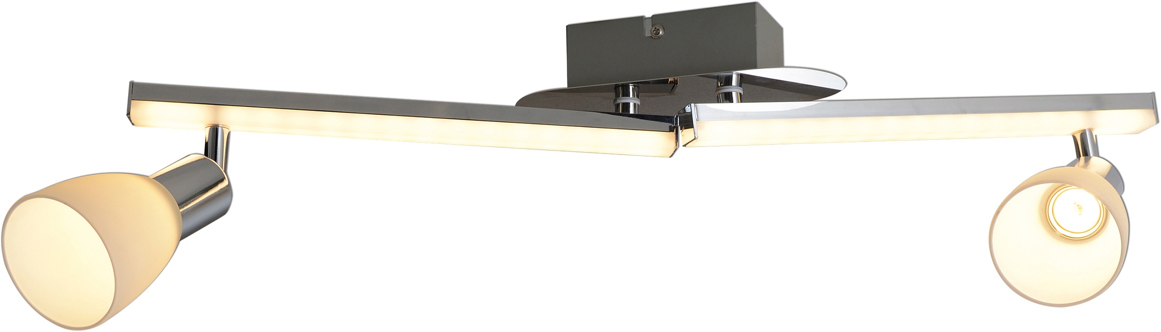 näve LED Deckenleuchte »Ibiza«, LED-Board, 1 St., Warmweiß, für Wand und Decke geeignet
