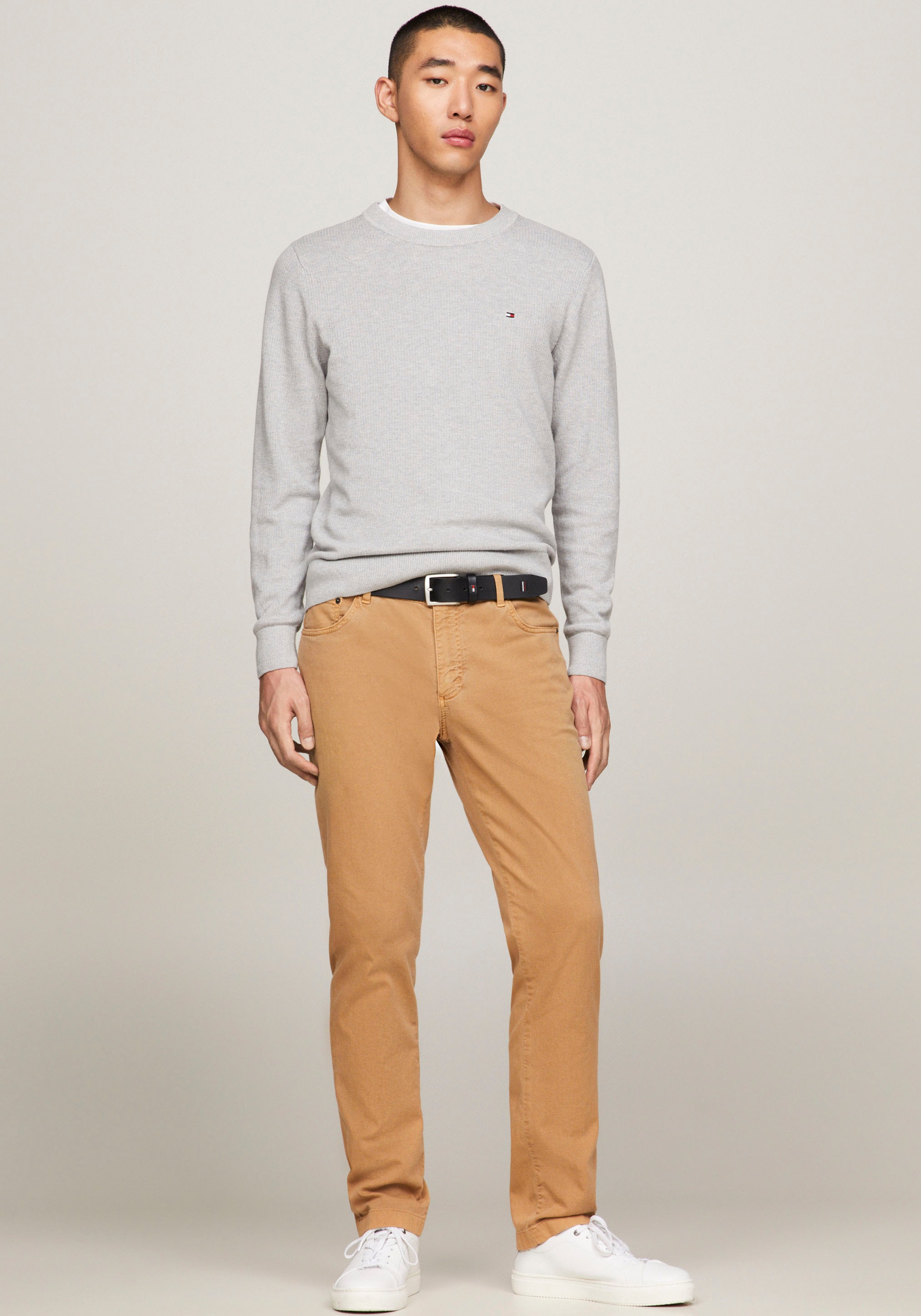 Tommy Hilfiger 5-Pocket-Hose »5PKT DENTON STRUCTURE GMD«, mit feiner Struktur