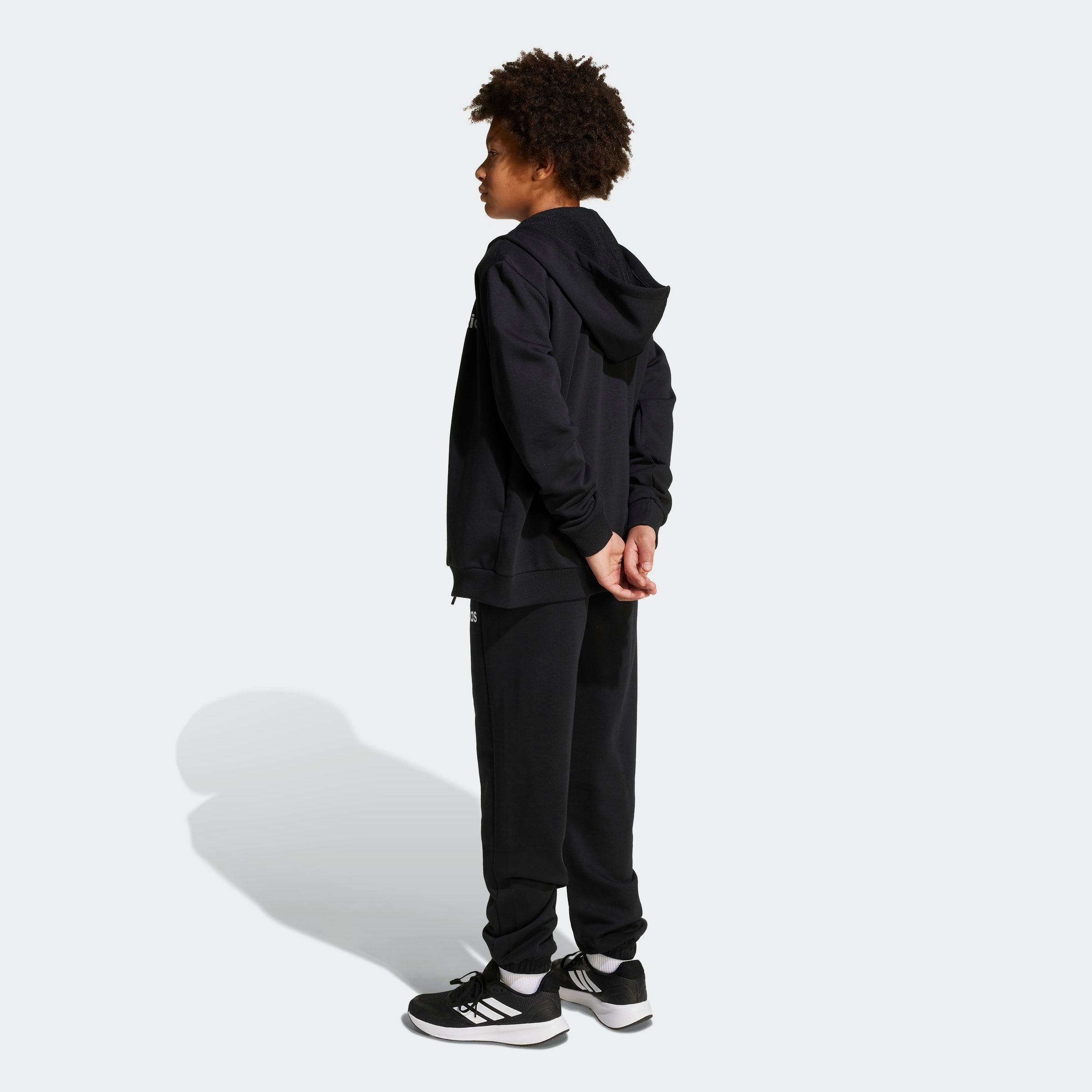 adidas Sportswear Trainingsanzug »ESSENTIALS KINDER« 2 Stk. zweiteilig, aus Baumwolle und Polyester, weiches French Terry