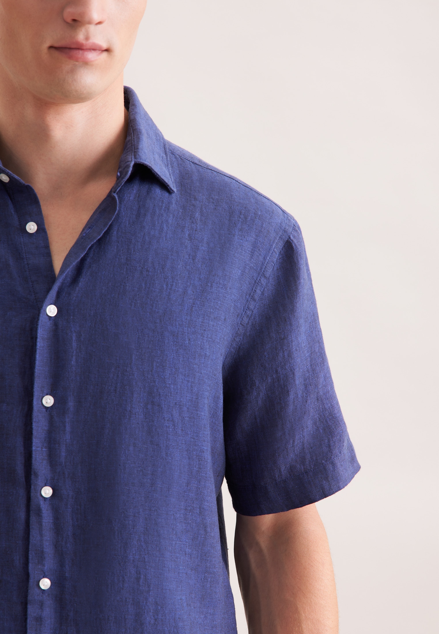 seidensticker Businesshemd »Regular« Regular 1/2 Kentkragen Uni