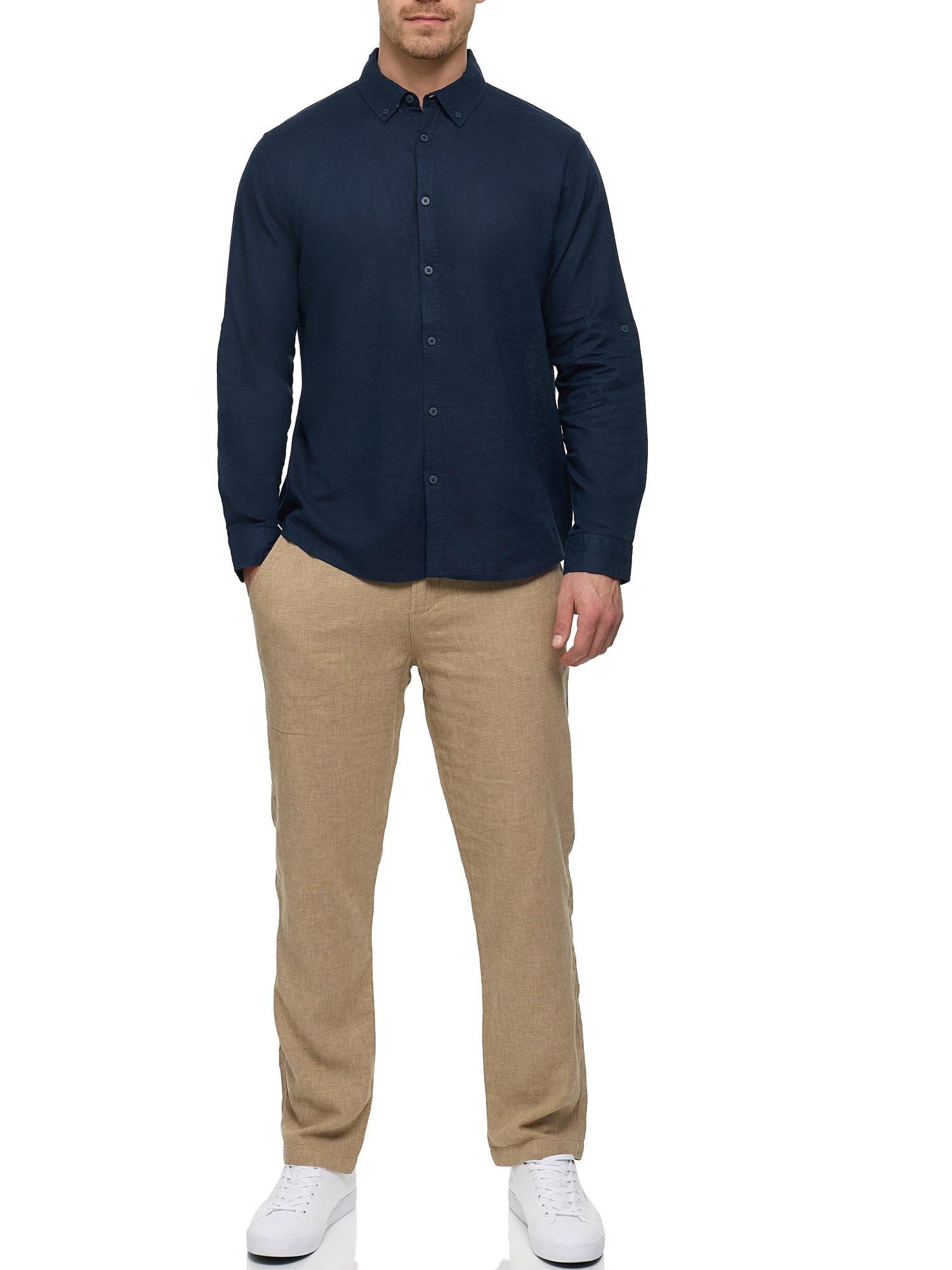 Indicode Langarmhemd »INBrayden«