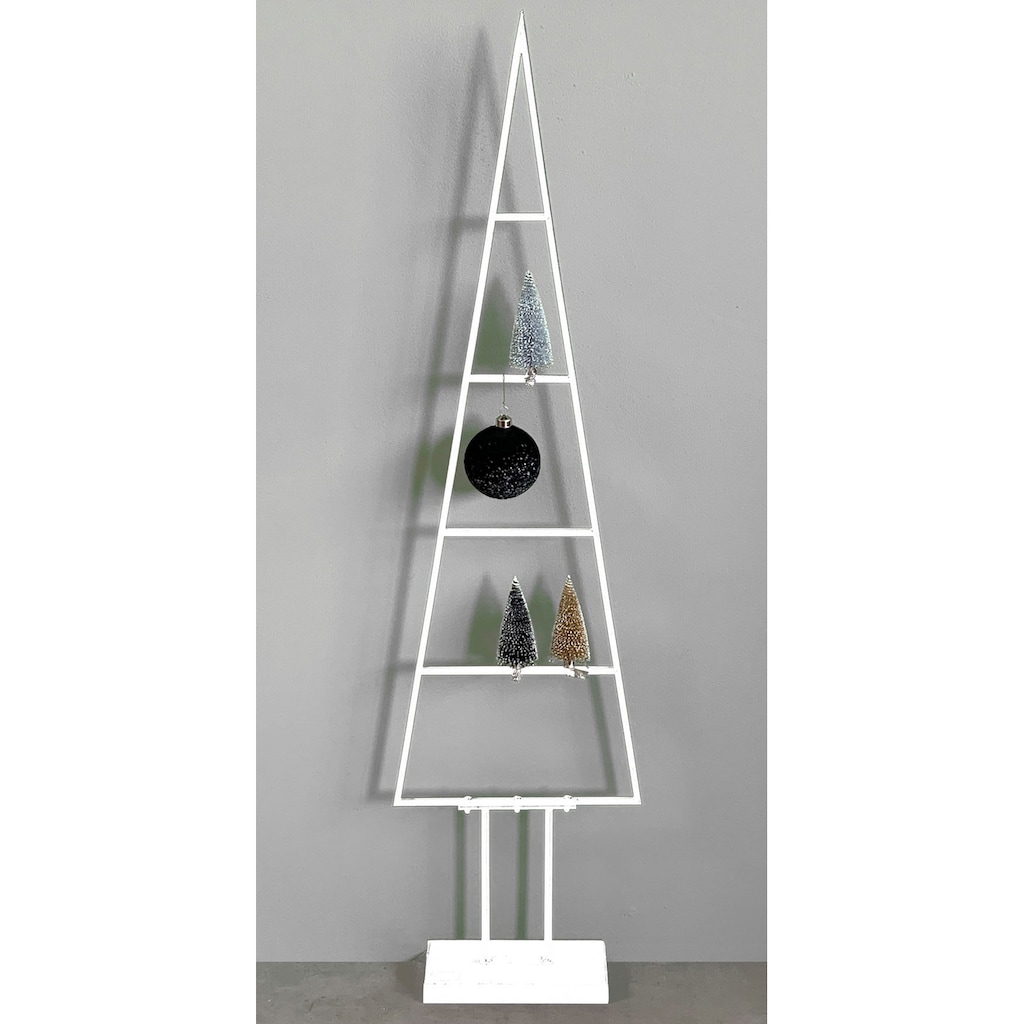 my home Dekobaum »Maischa, Weihnachtsdeko aus Metall«, Weihnachtsbaum zum individuellen Dekorieren