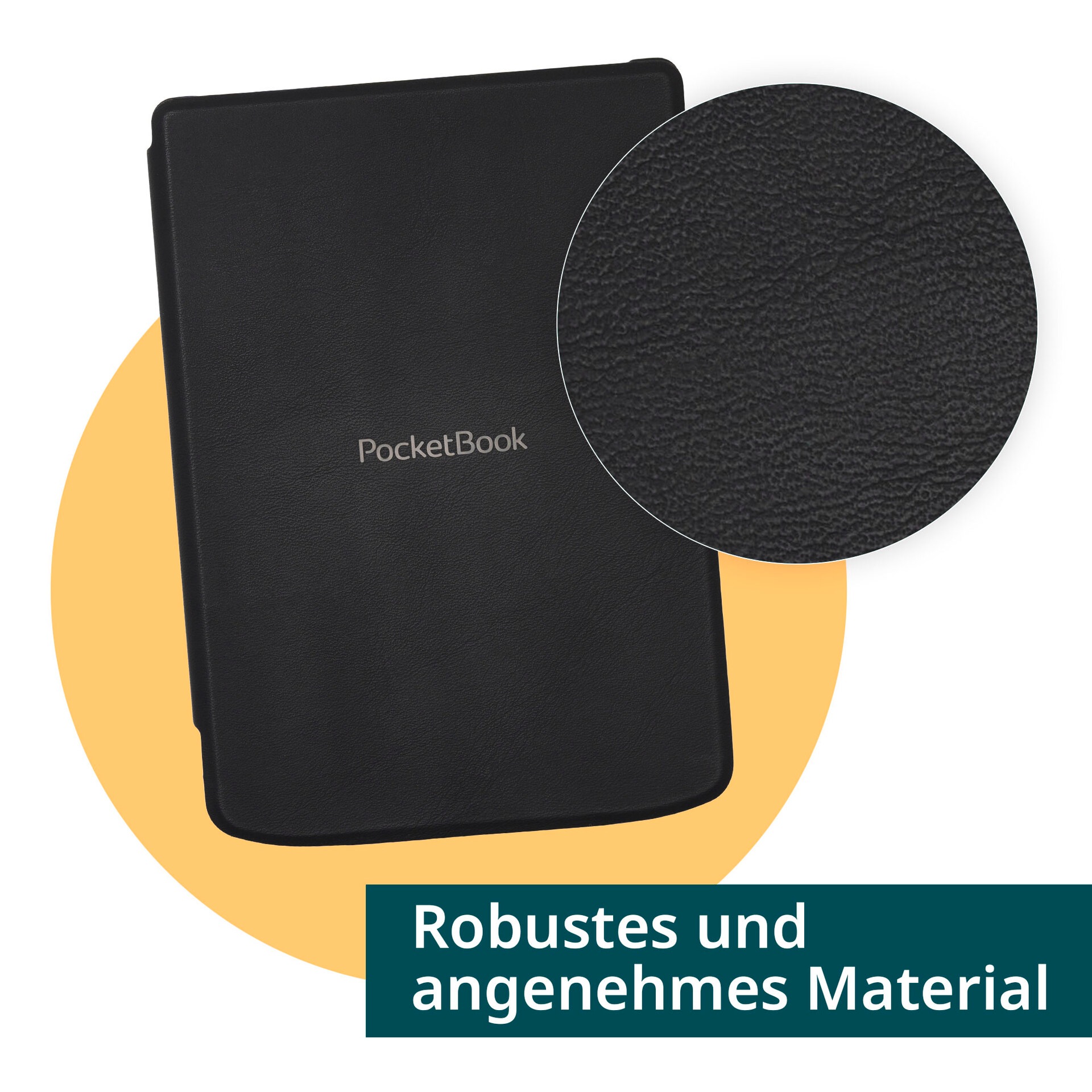 PocketBook E-Reader-Hülle »Shell Strap Cover für PocketBook Verse, Verse Pro und Verse Lite«, PocketBook Verse-PocketBook Verse Pro-PocketBook Verse Lite, Backcover, Schutzhülle, Handyschutzhülle, Case, Schutzcase, stoßfest