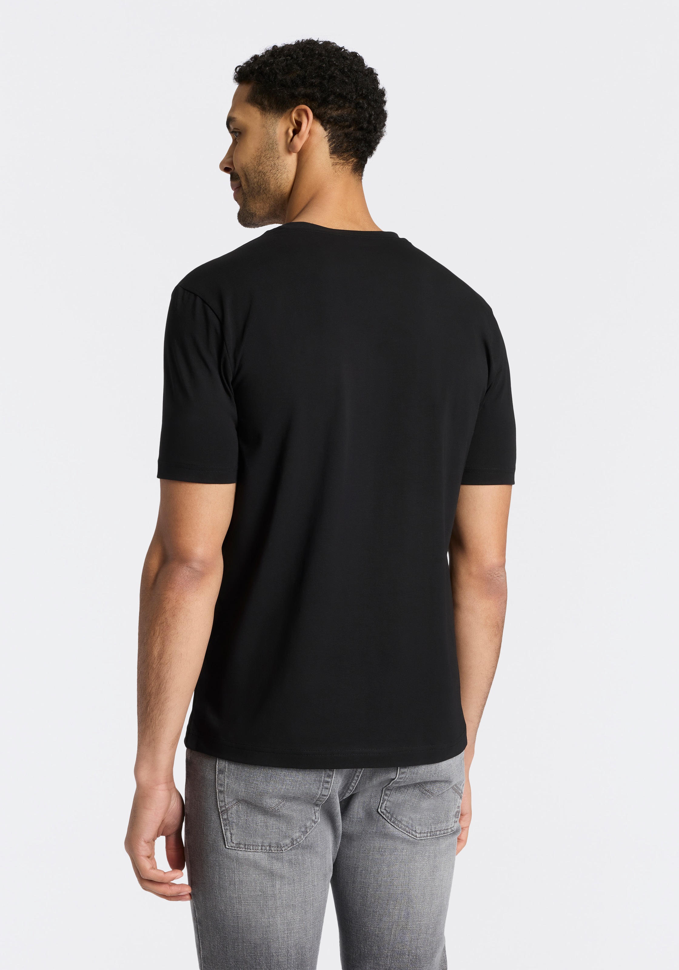 BOSS GREEN T-Shirt Packung, 3er-Pack, 3 Rundhalsausschnitt, kurze Ärmel, Regular fit, Logodruck
