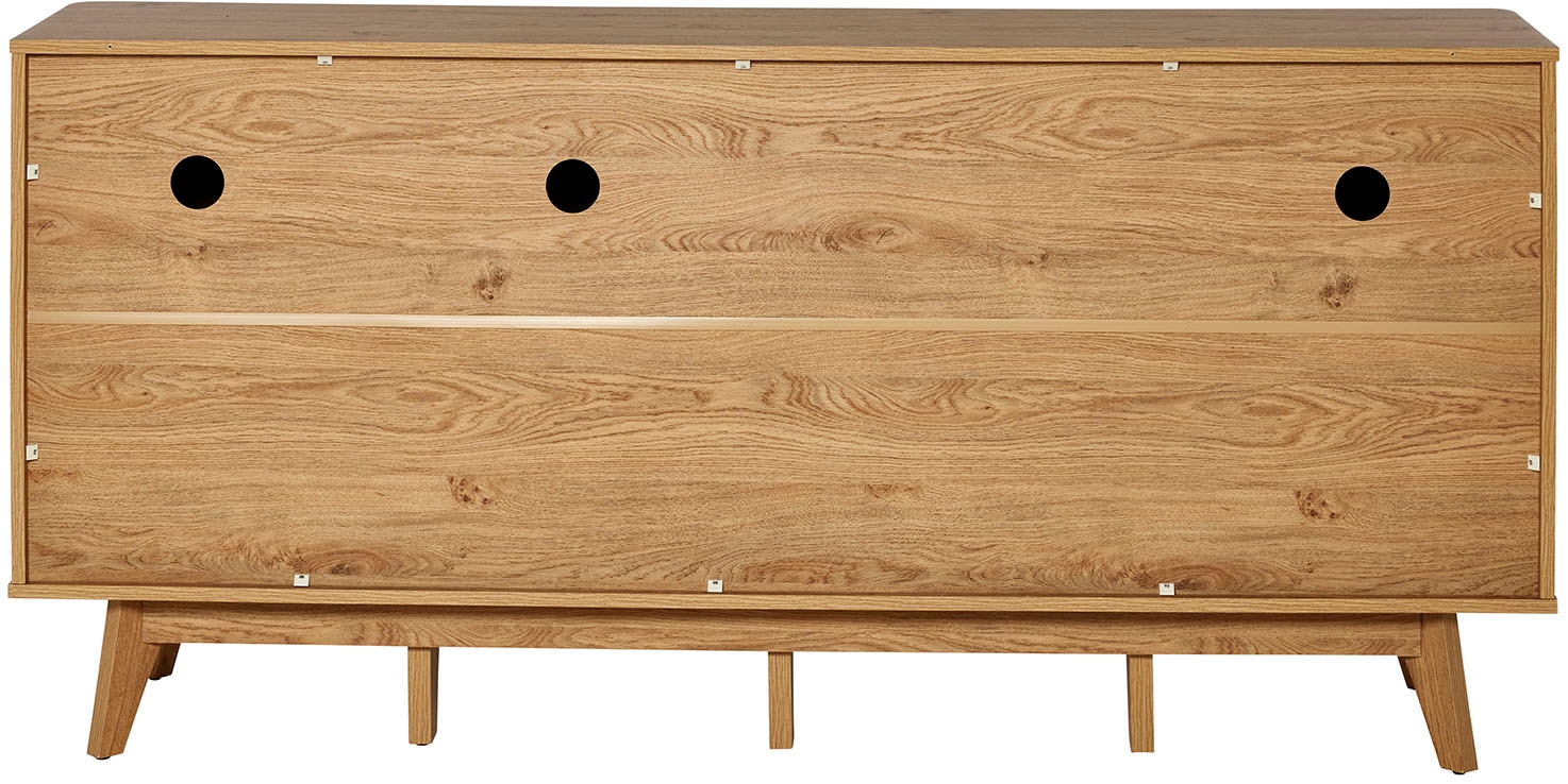 Jahnke Sideboard »WAVE SB 170« 1 Stk. tlg. Sideboard, 3 Schubladen + 3 Türen, Wellendesign, Breite 169,5 cm