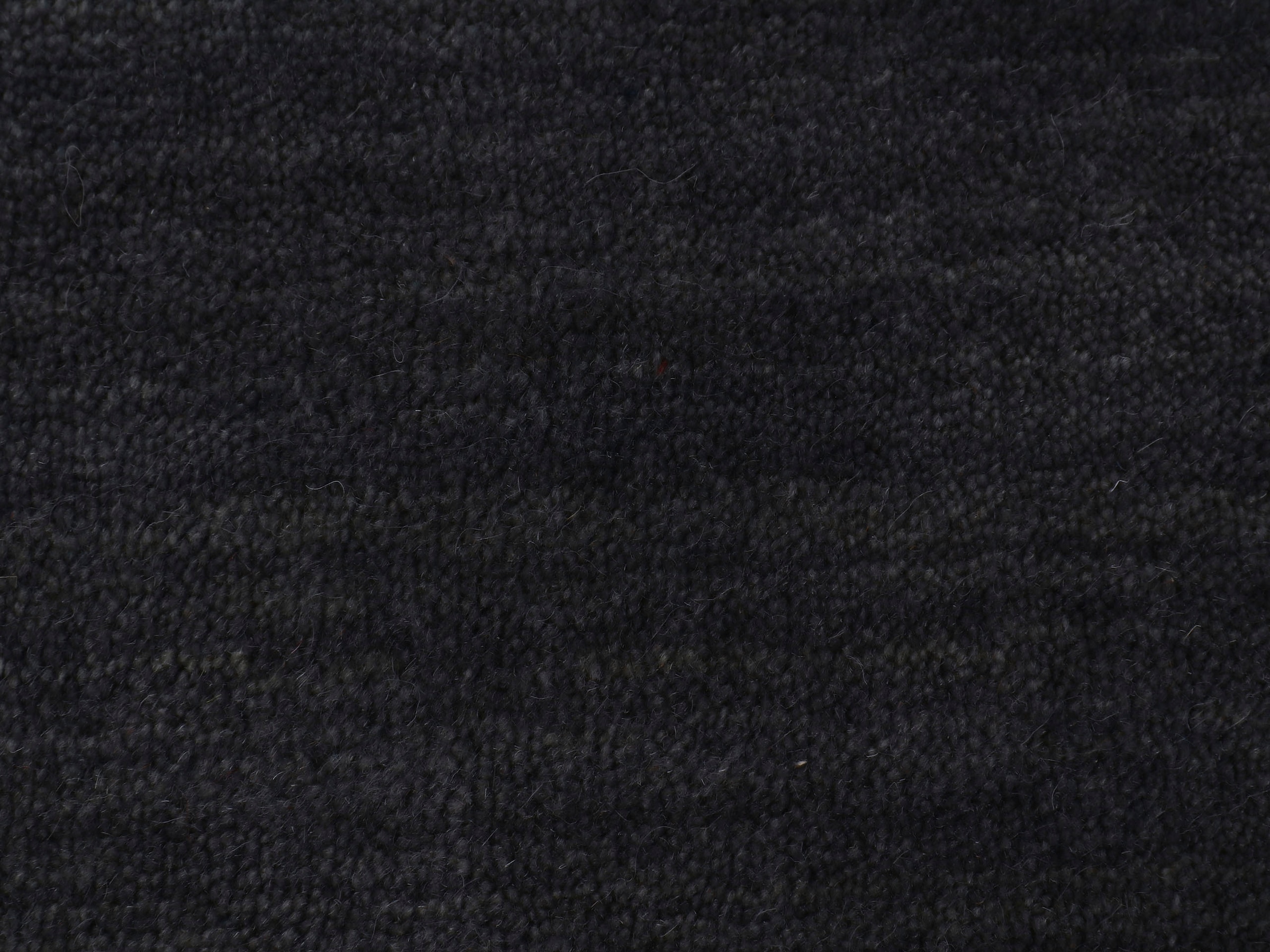 carpetfine Wollteppich »Gabbeh Uni«, rund, 15 mm Höhe, reine Wolle handgewebt, Gabbeh Tiermotiv warmes Raumklima viele Größen