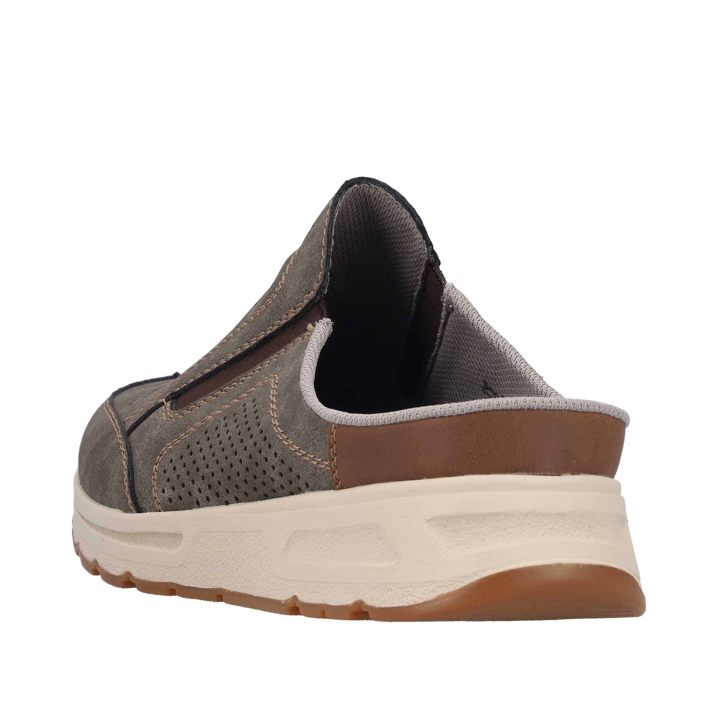 Rieker Clog  Sommerschuh, Hausschuh mit seitlichen Stretcheinsätzen