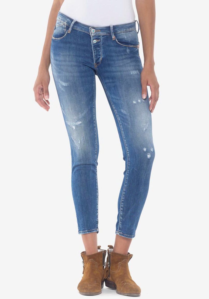 Le Temps Des Cerises Ankle-Jeans »PULP C«, mit coolen Used- und Destroyed-Effekten kaufen