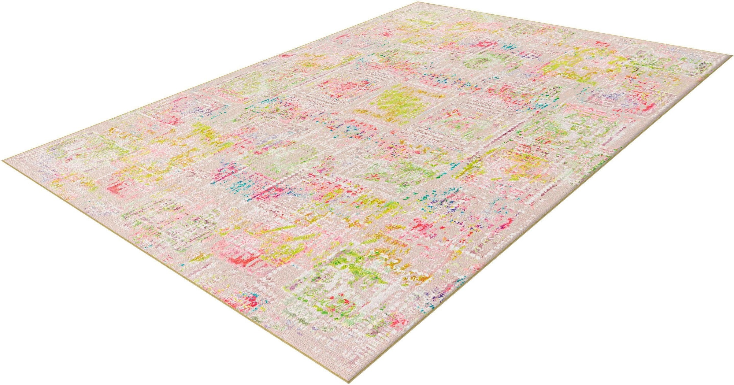 calo-deluxe Teppich »Arto 4458«, rechteckig, 9 mm Höhe, Kurzflor, Wohnzimmer