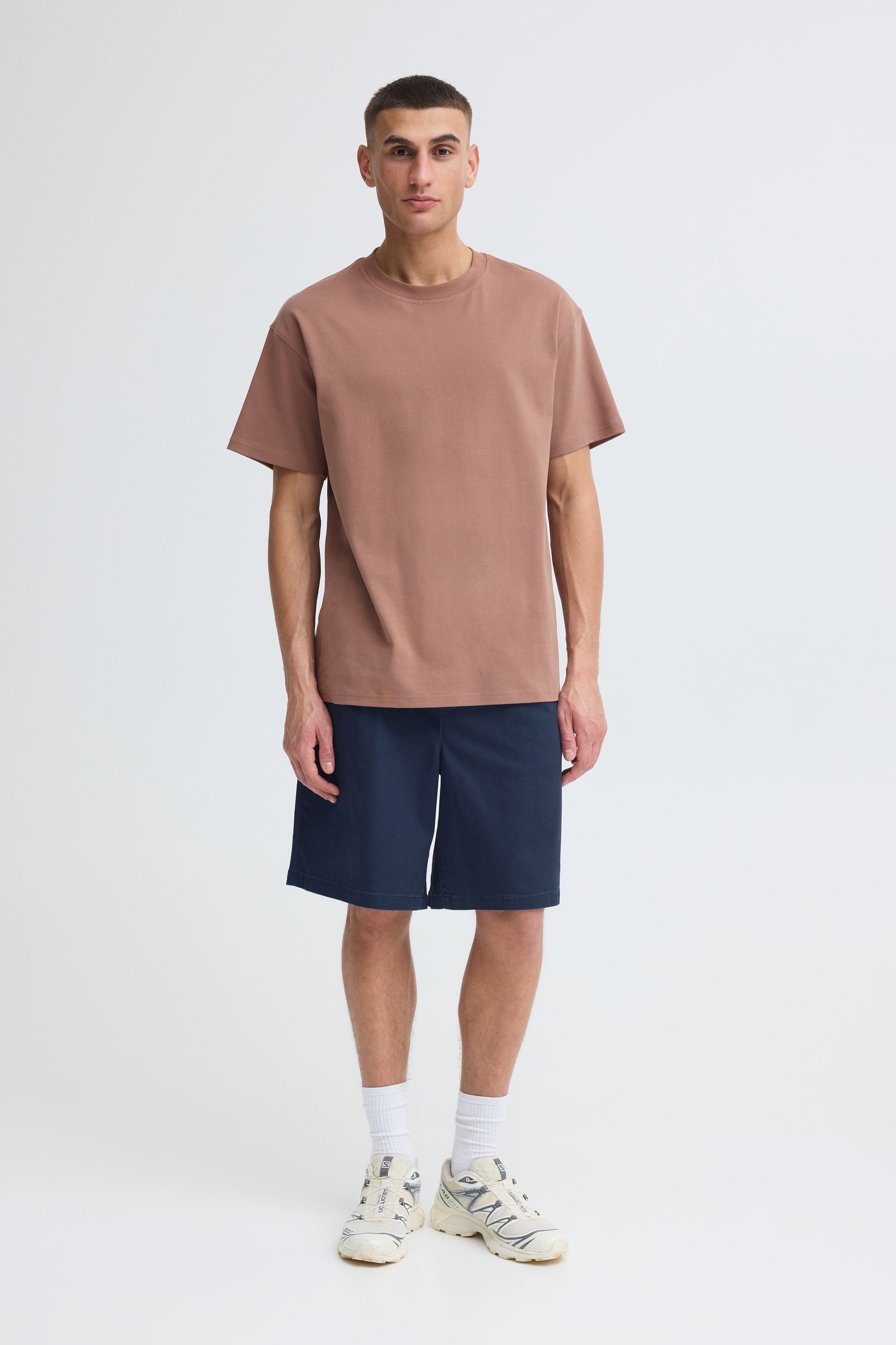 !Solid Chinoshorts »Chinoshorts SDMohan Relaxed Fit«