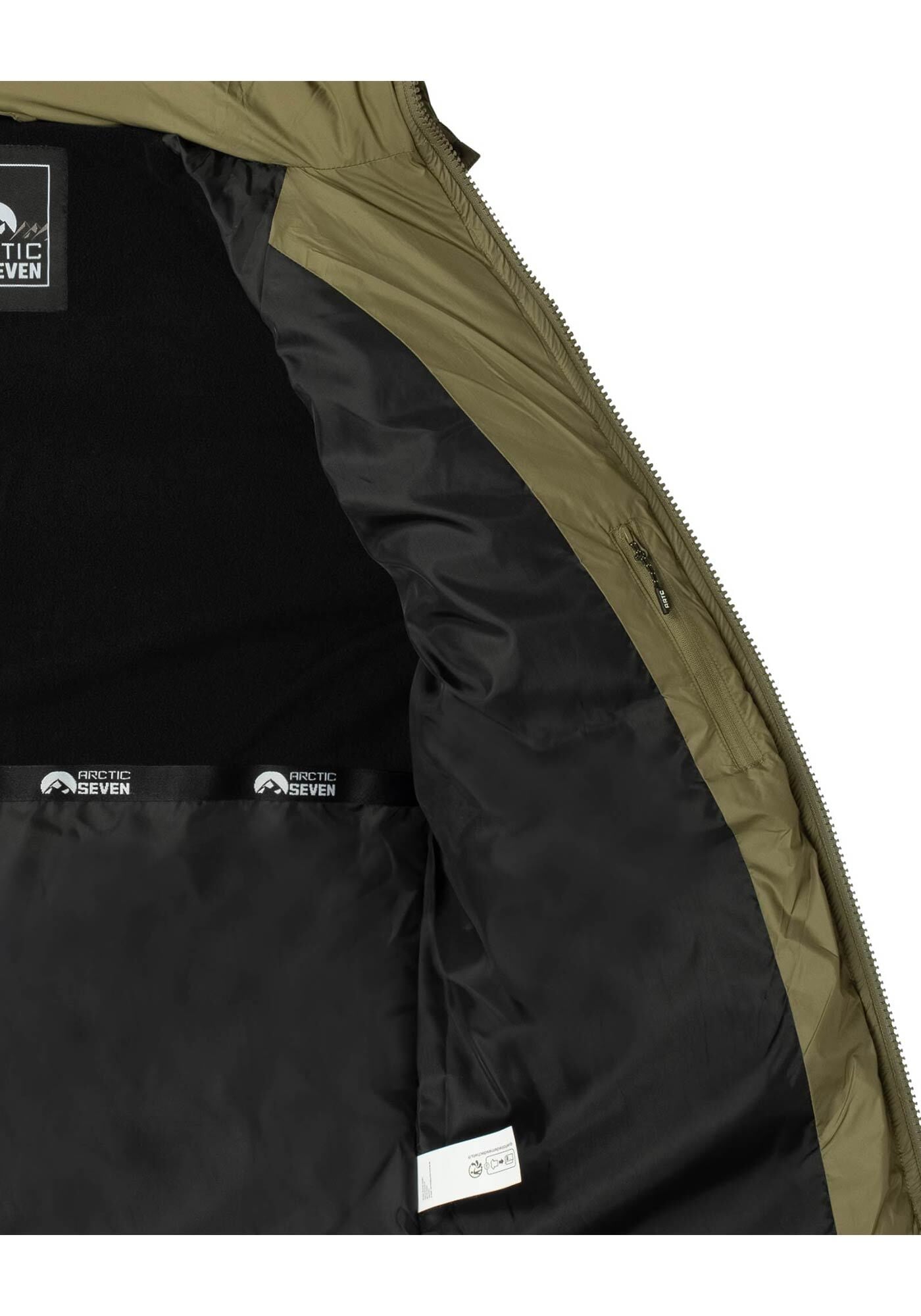 Arctic Seven Winterjacke »Arctic Seven Herren Winter Steppjacke AS420«